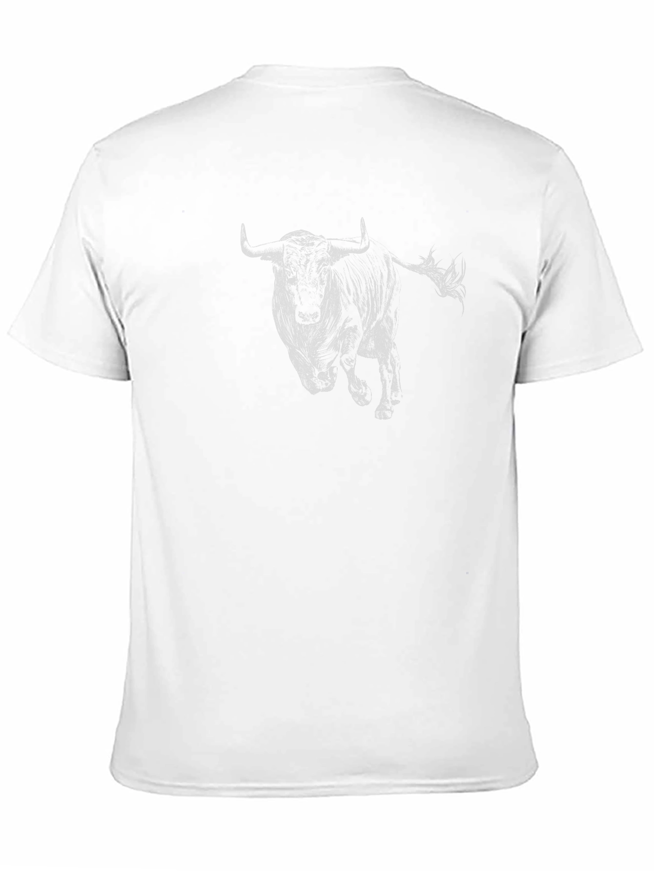 Black Bull Graphic Black T-Shirt - Bold & Stylish view 11