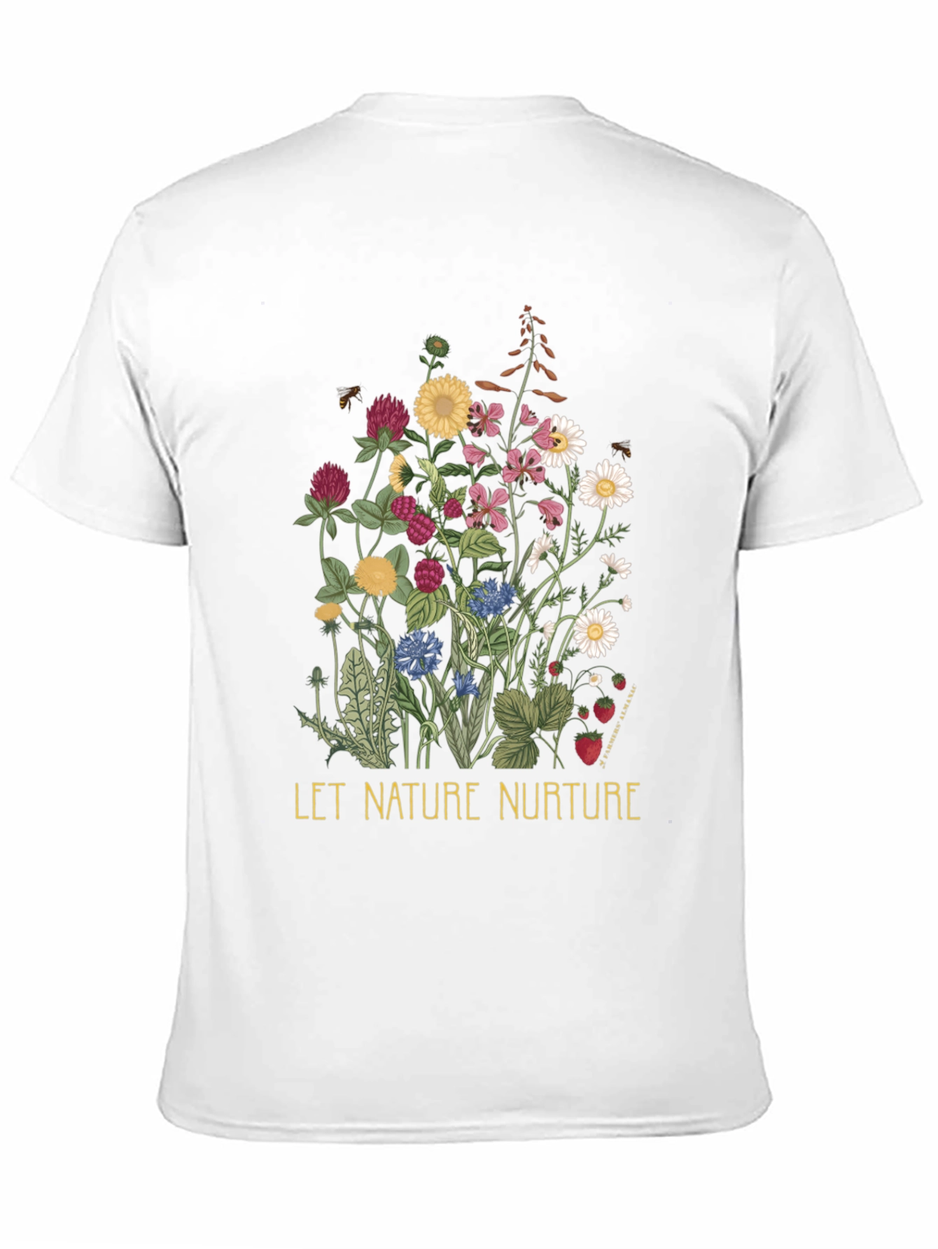 Black Nature Nurture Graphic Tee view 11