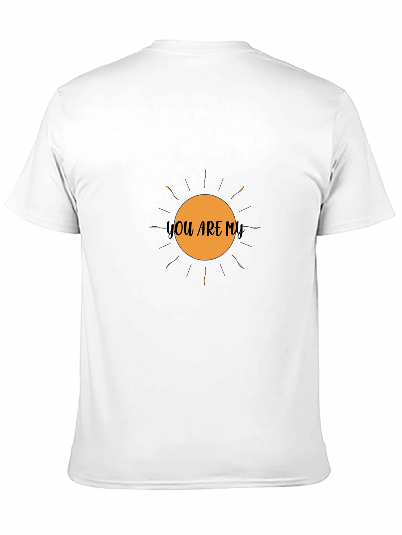 Black You are My Sunshine Black Graphic Tee view 11