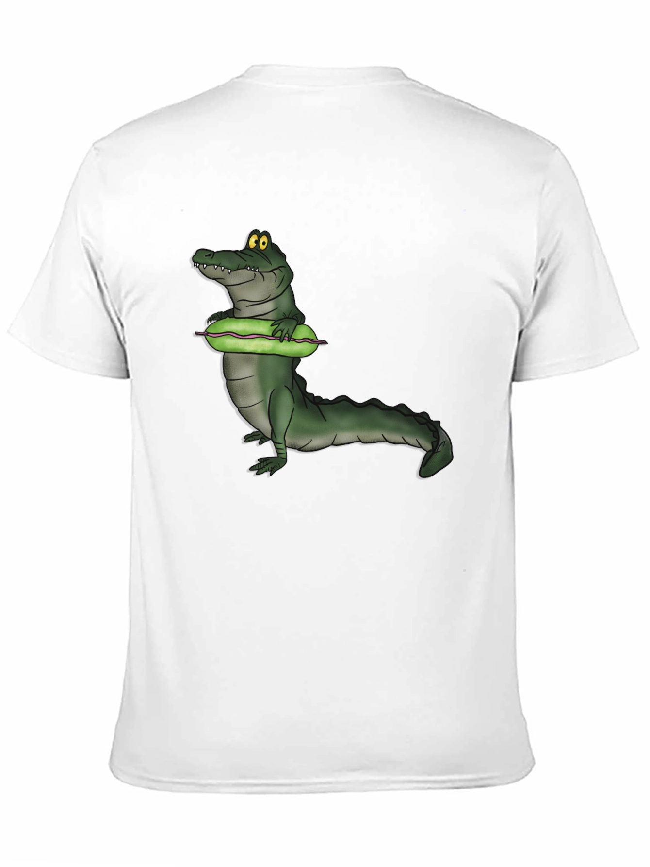 Black Crocodile Cucumber T-Shirt - Funny Graphic Tee view 11