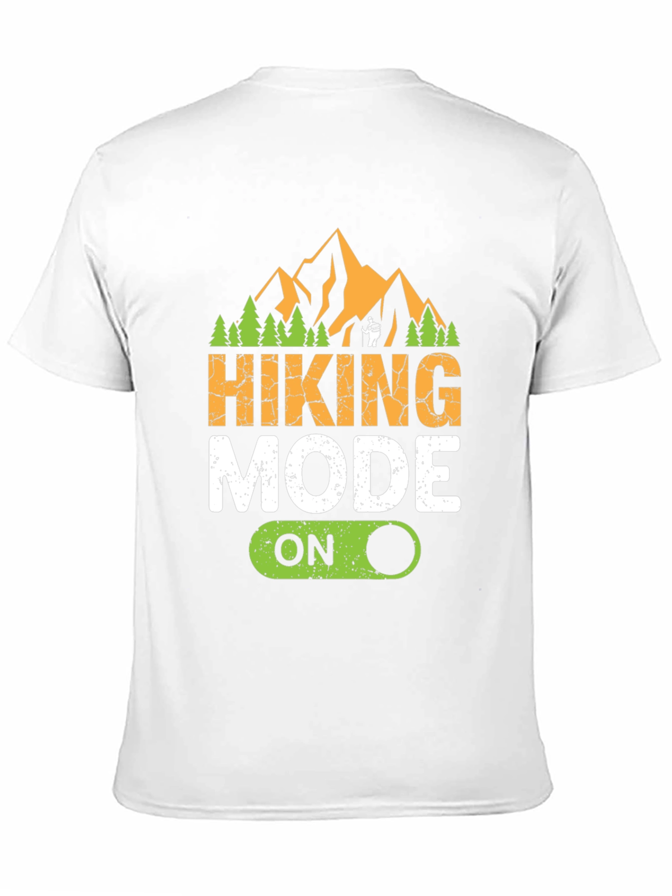 Black Hiking Mode On Graphic Tee - Adventure Ready! view 11