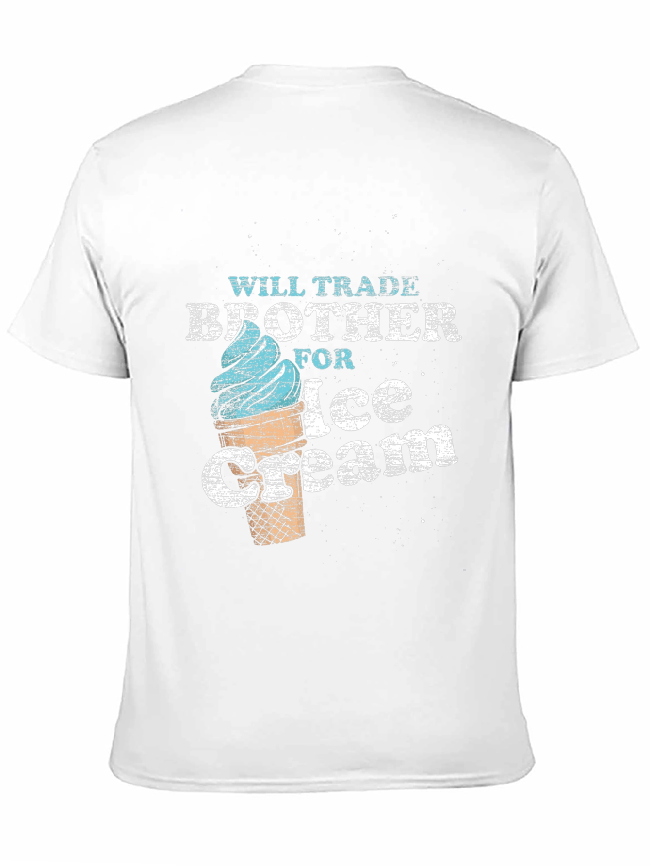 Black Will Trade Brother For Ice Cream T-Shirt view 11