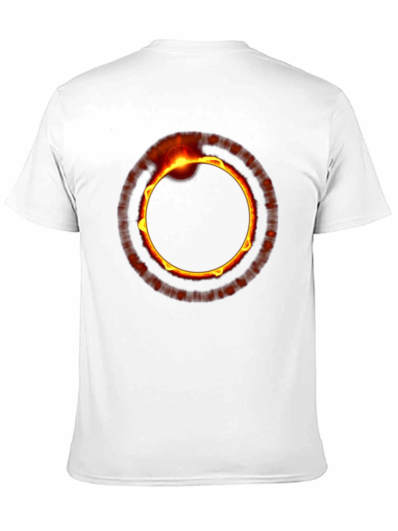 Black Eclipse Graphic Tee - Black Crew Neck view 11