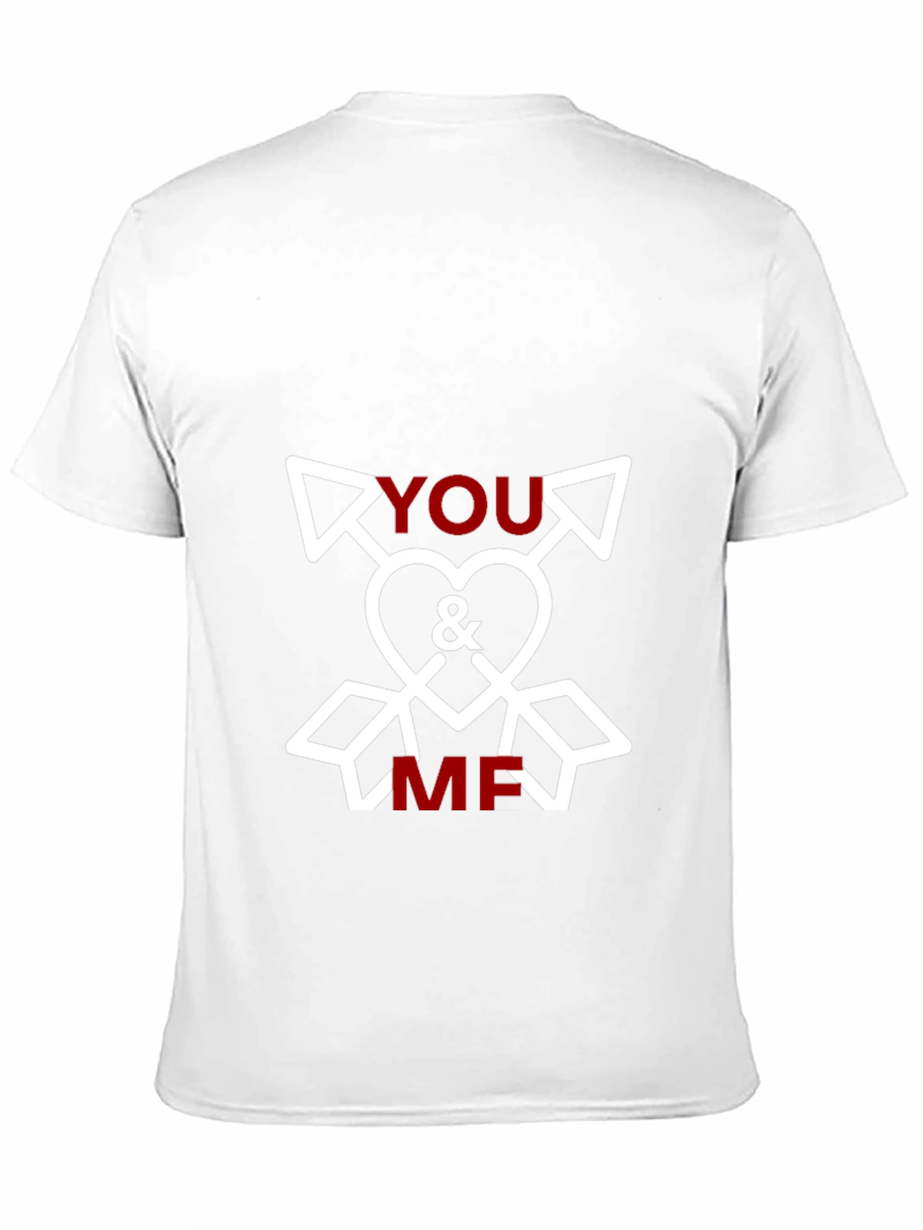 Black You & Me Heart Arrows Graphic Tee view 11