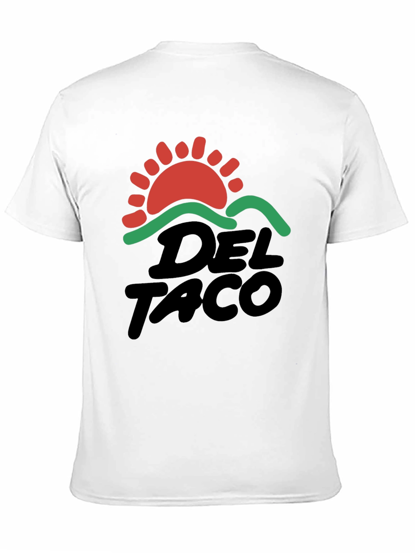 Black Del Taco Graphic T-Shirt Black Cotton Blend view 11