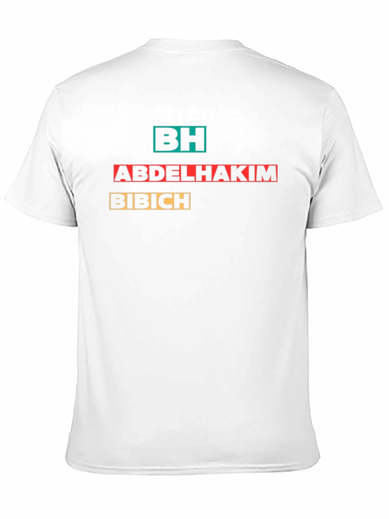 Black BH Abdelhakim Bibich Graphic Tee view 11