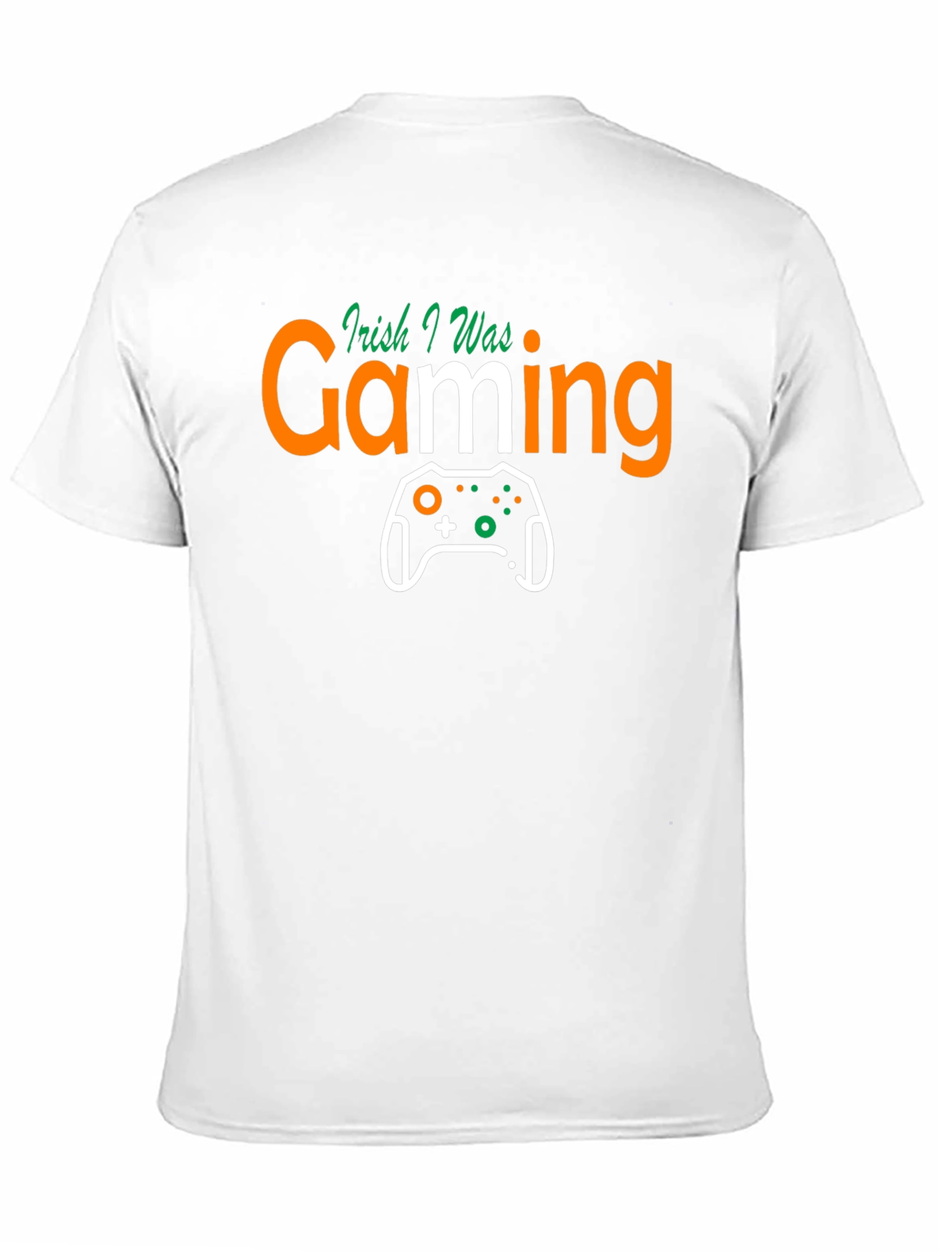 Black Irish I Was Gaming T-Shirt, St. Patrick's Day view 11