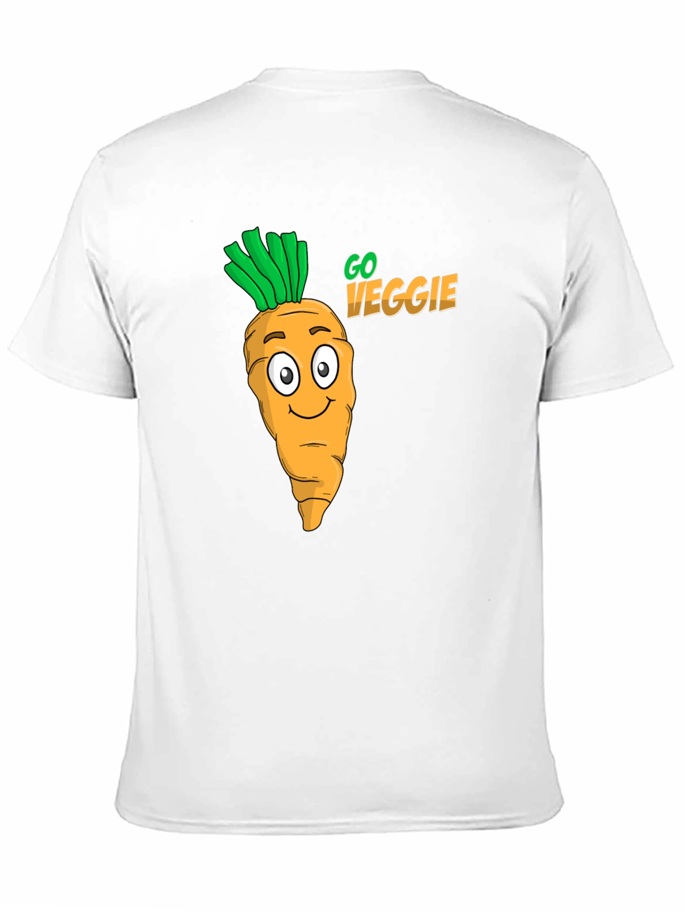 Black Go Veggie Black Graphic Tee view 11