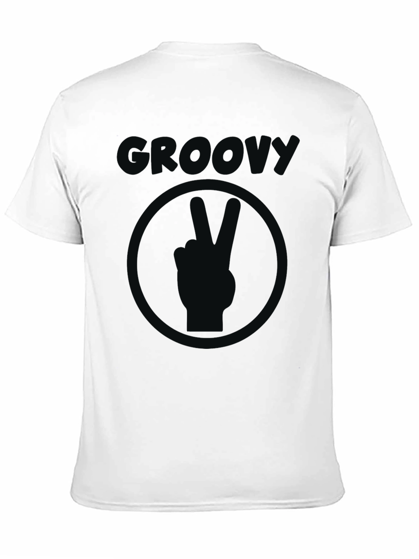 Black Groovy Graphic Tee - Black T-Shirt view 11