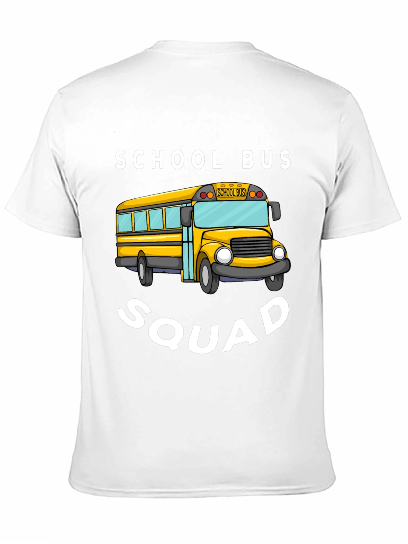 Black School Bus Squad T-Shirt view 11