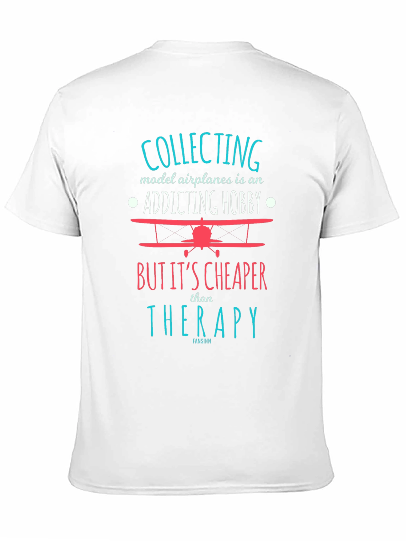 Black Model Airplane Hobby T-Shirt: Cheaper Than Therapy! view 11