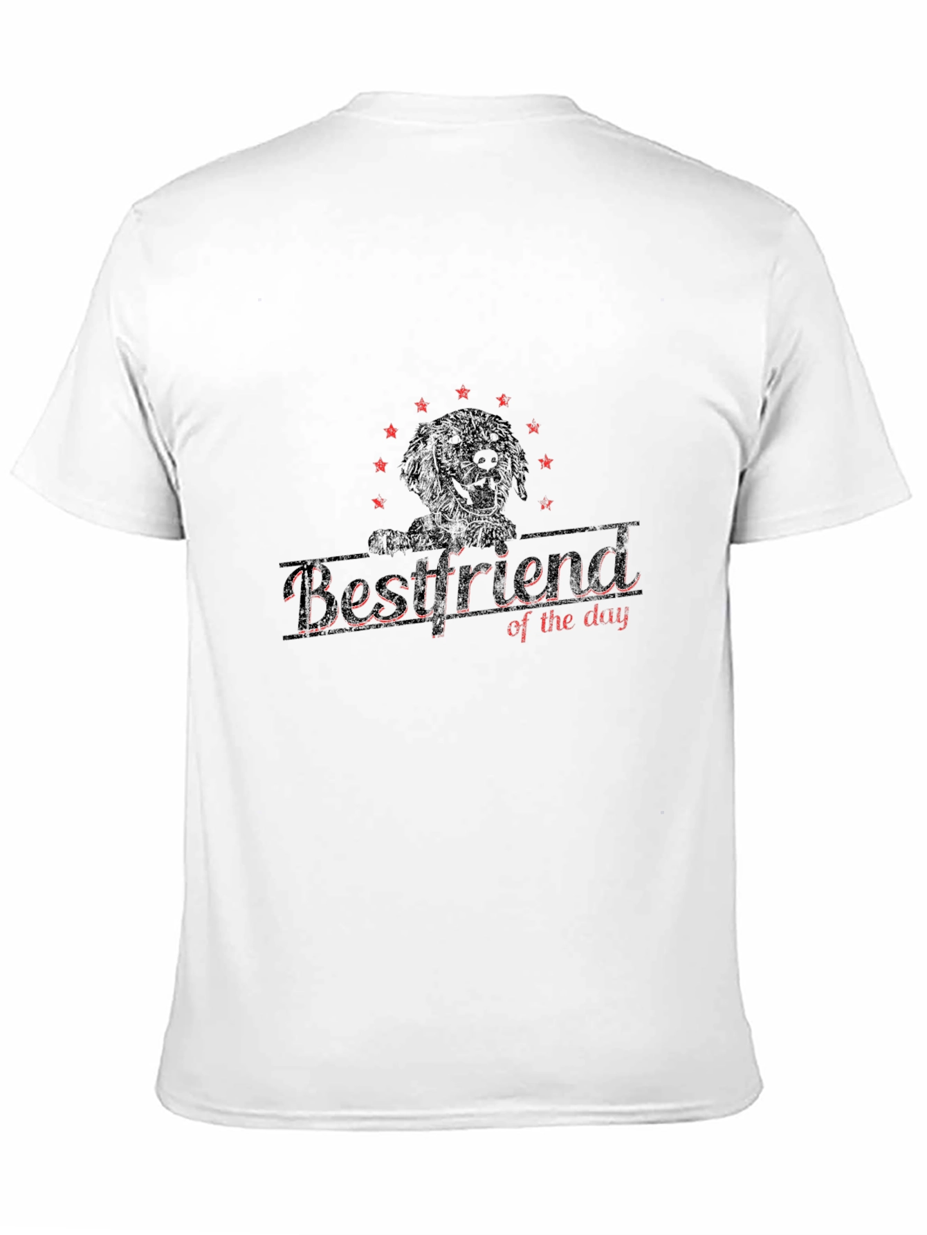 Black Bestfriend of the Day Dog Graphic Tee view 11