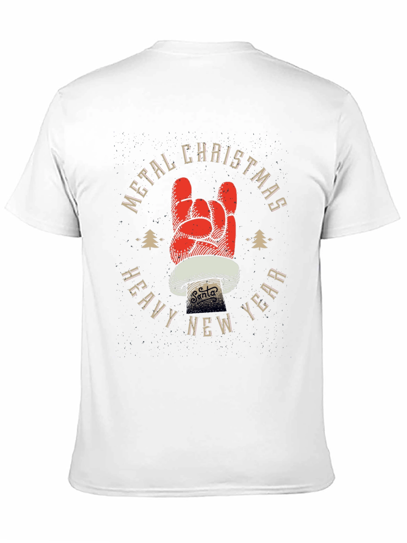 Metal Christmas Heavy New Year T-Shirt - 11