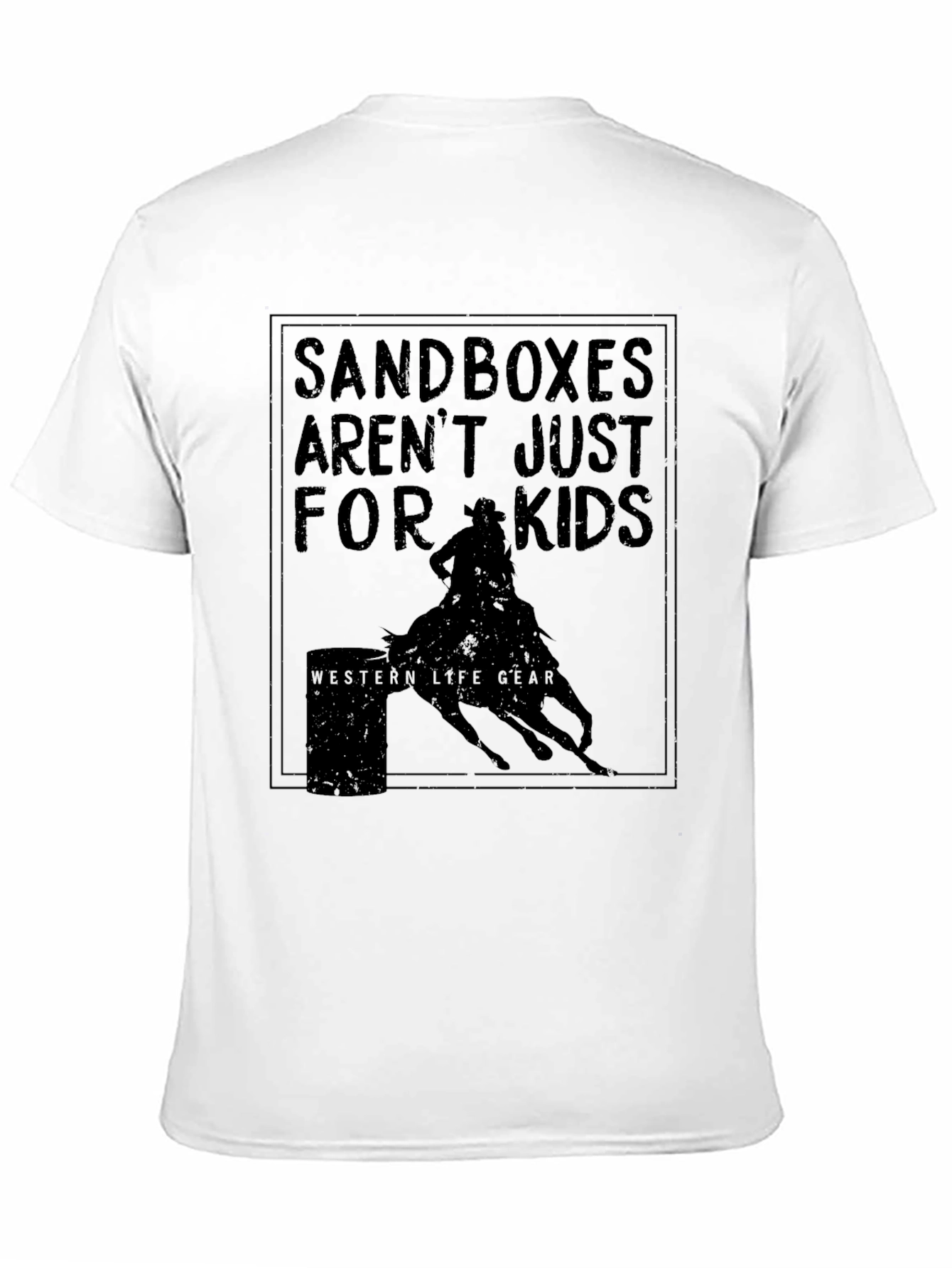 Black Sandboxes Aren't Just For Kids Tee view 11