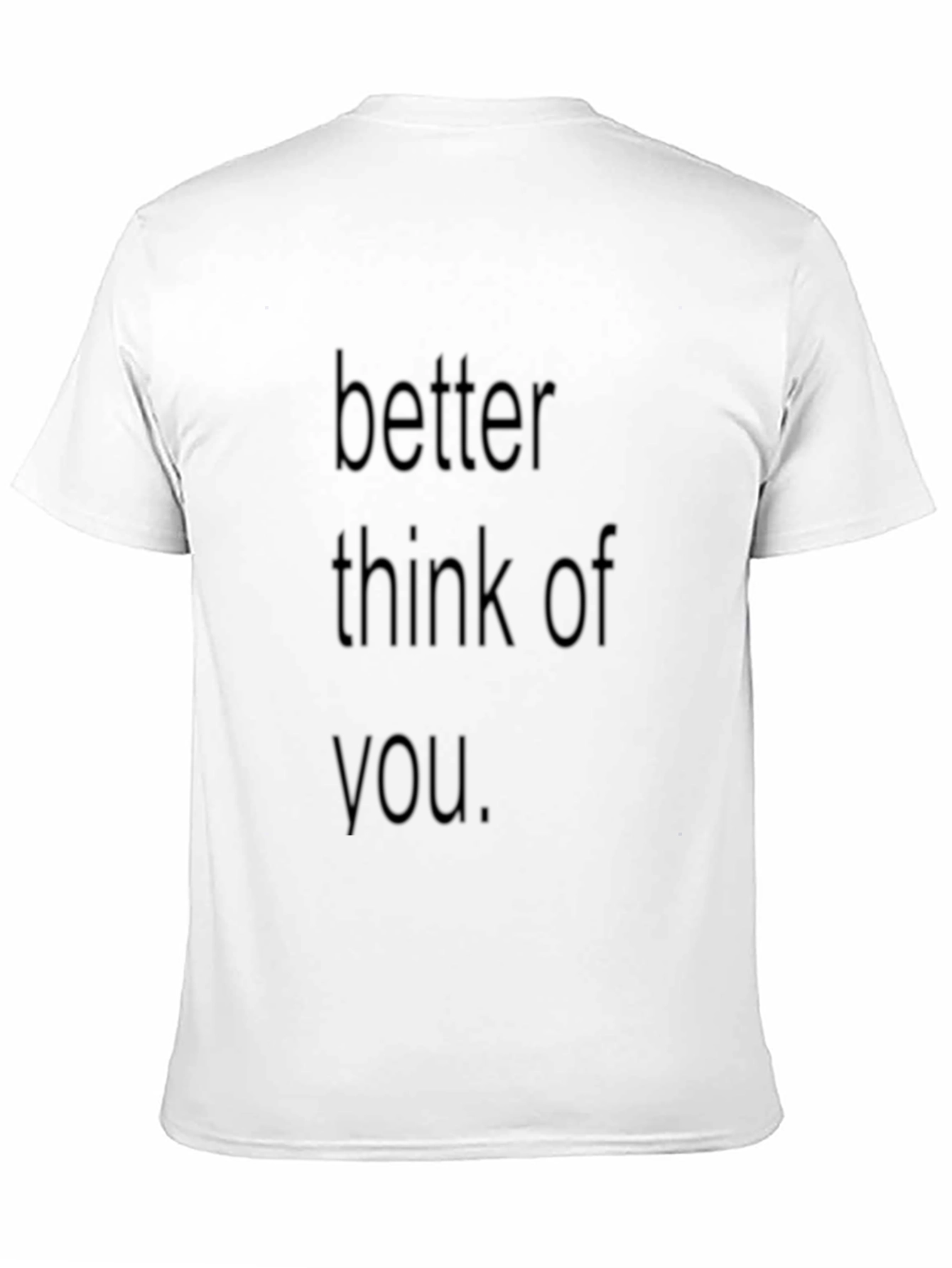 Black Better Think Of You Graphic Tee - Black view 11