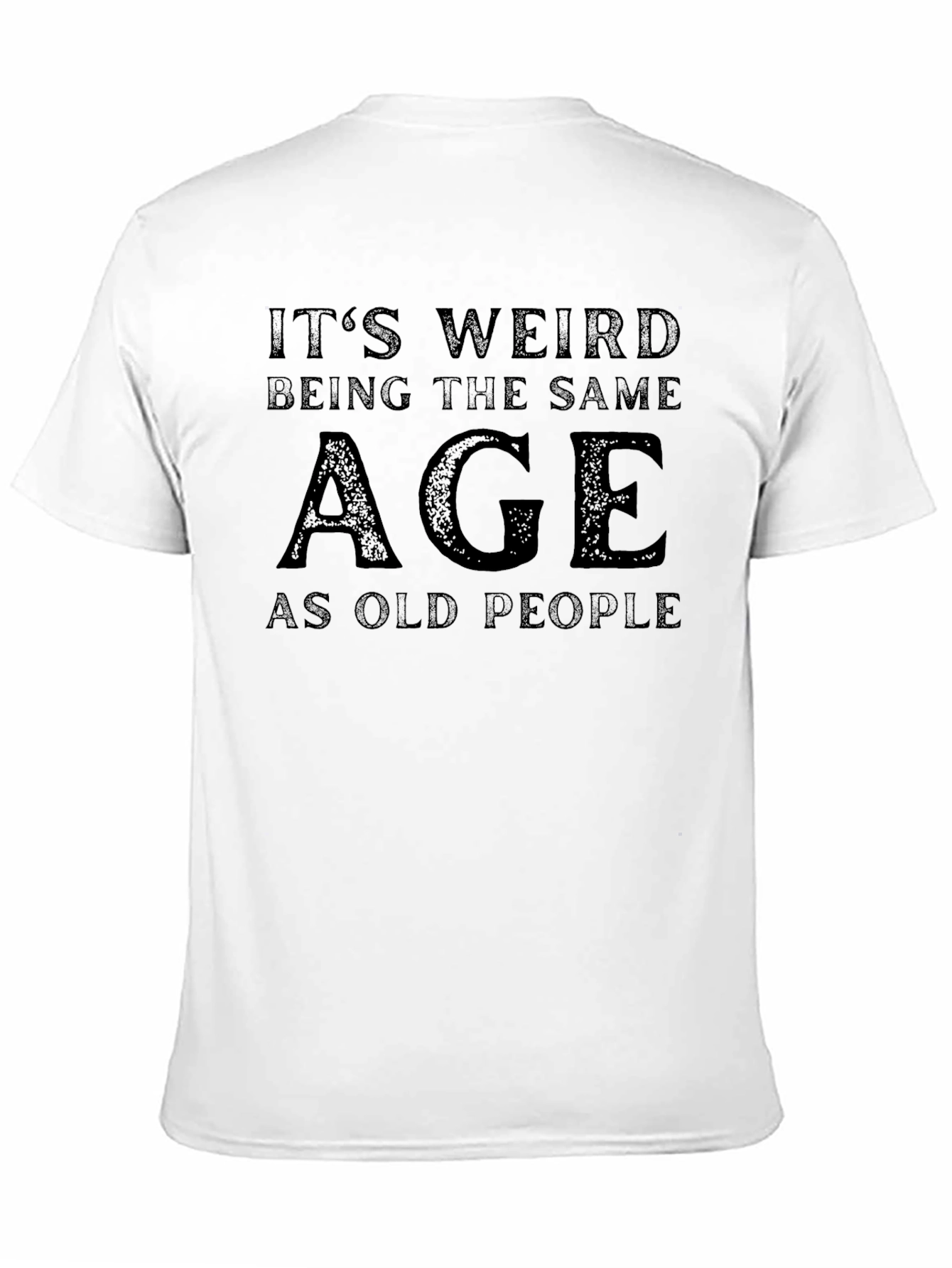 Black Funny Age Graphic T-Shirt - Unisex view 11