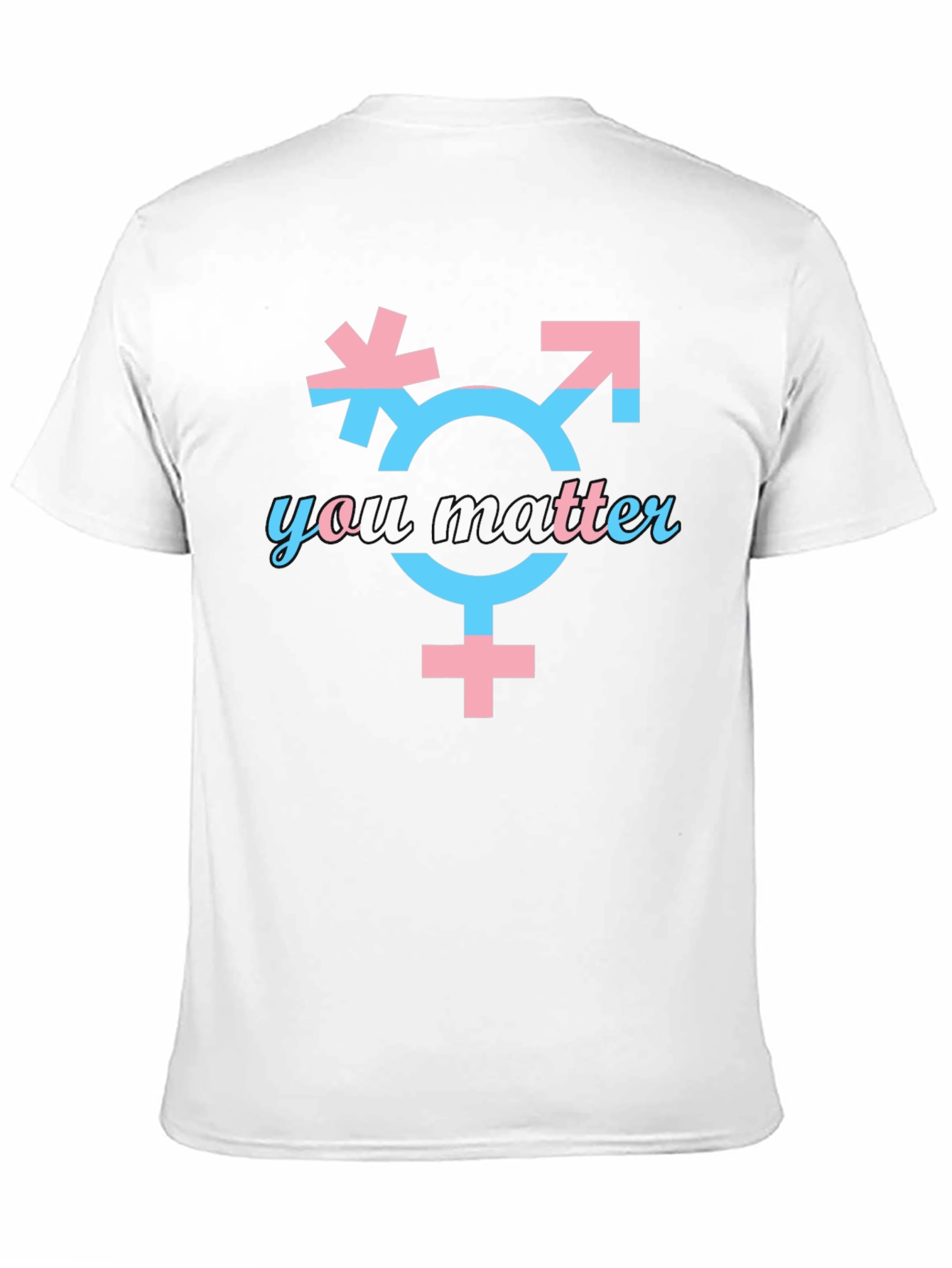 Black Transgender Pride T-Shirt - You Matter view 11
