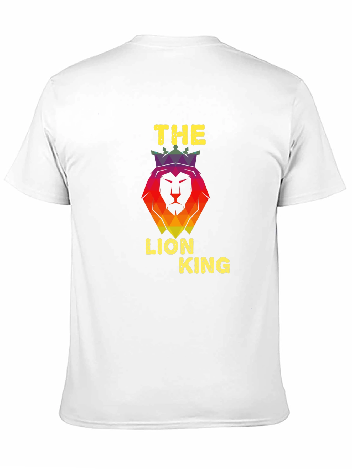 Black The Lion King Graphic Print Black T-Shirt view 11