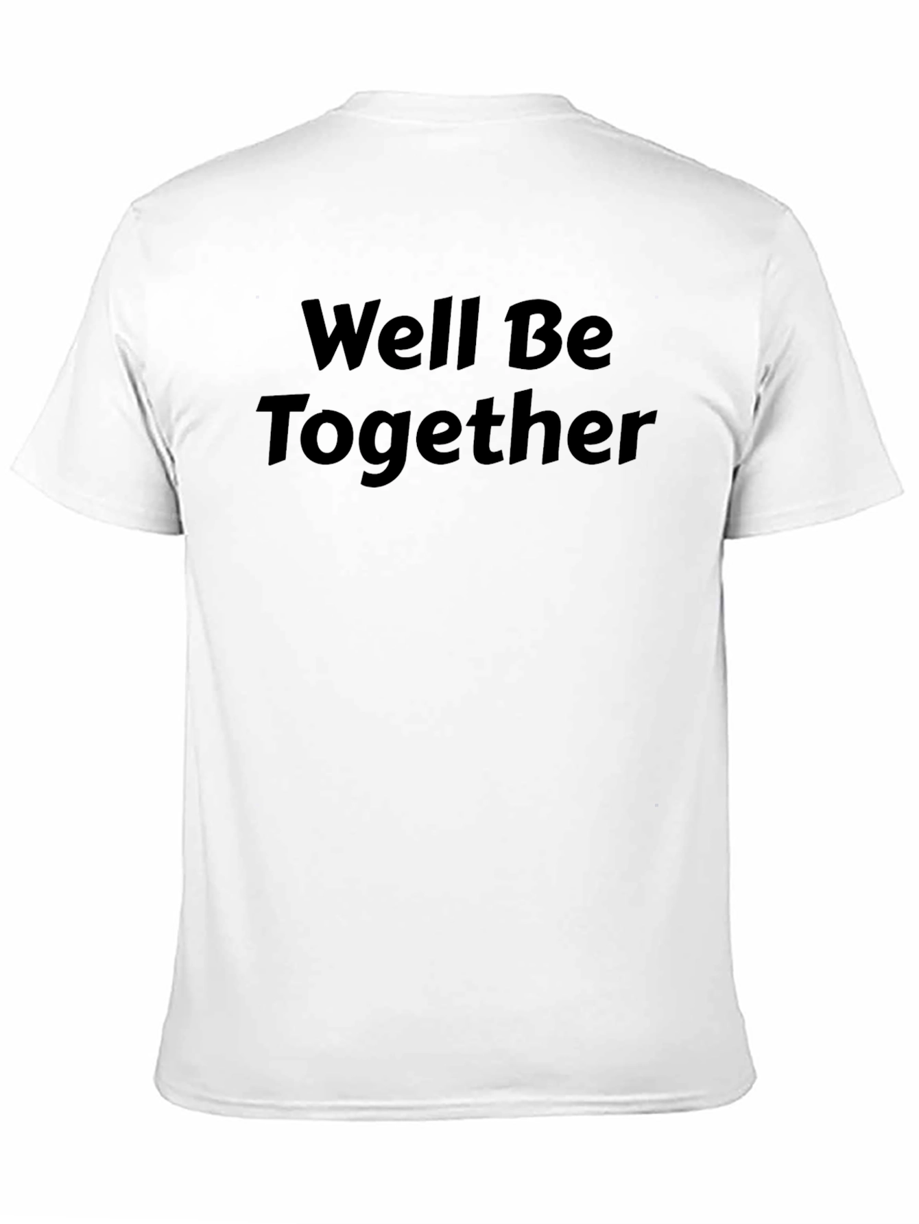 Black Well Be Together Black Graphic Tee view 11
