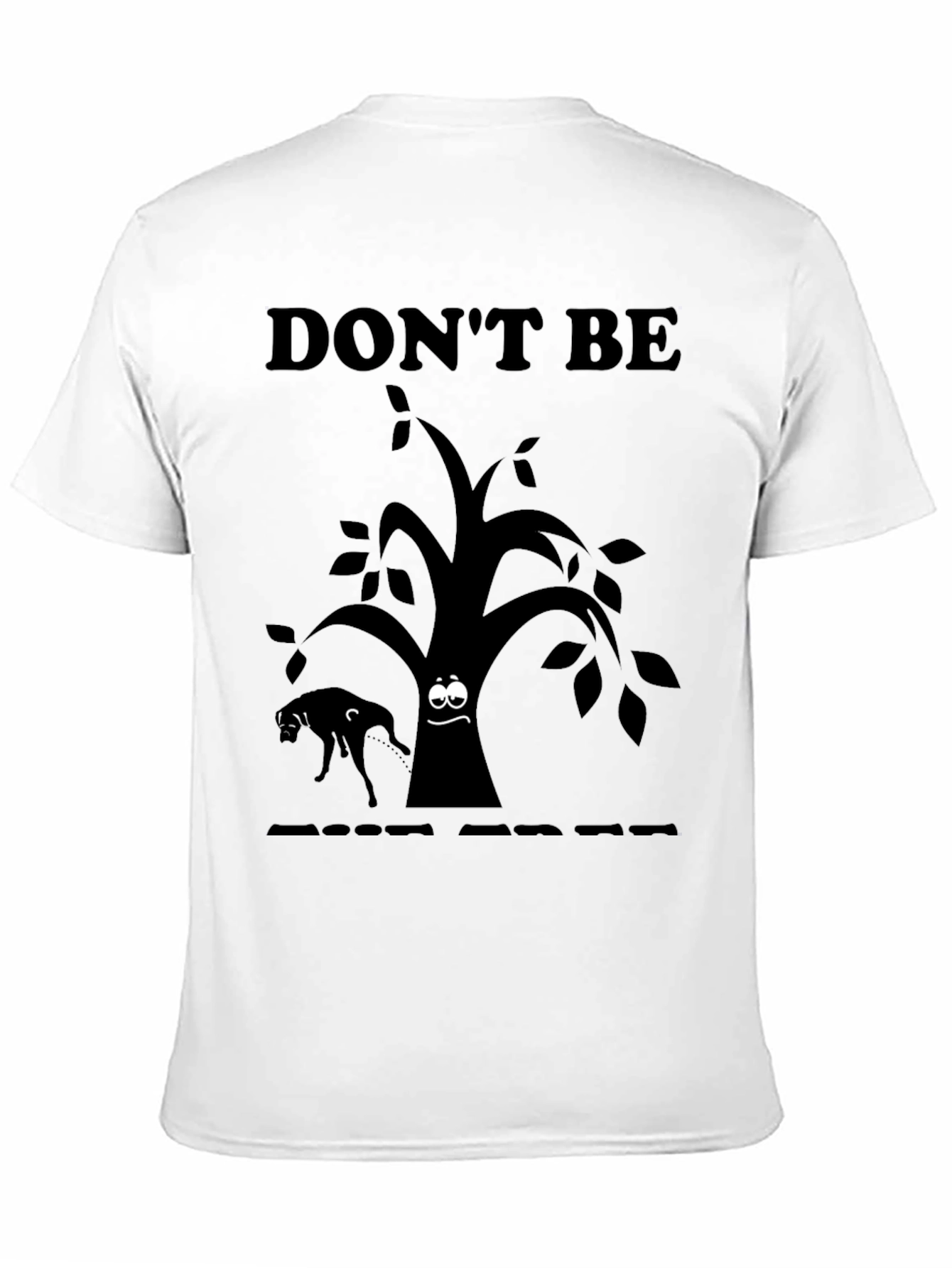 Black Funny Tree Humor T-Shirt - Don't Be Punderestimated Tee view 11