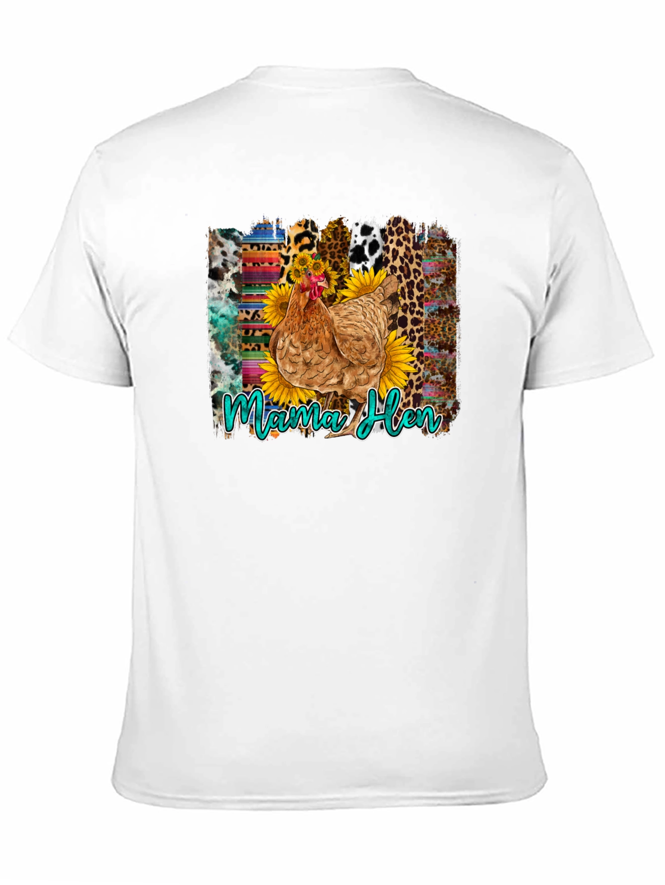 Black Mama Hen Graphic Tee: Farm Life Fashion view 11