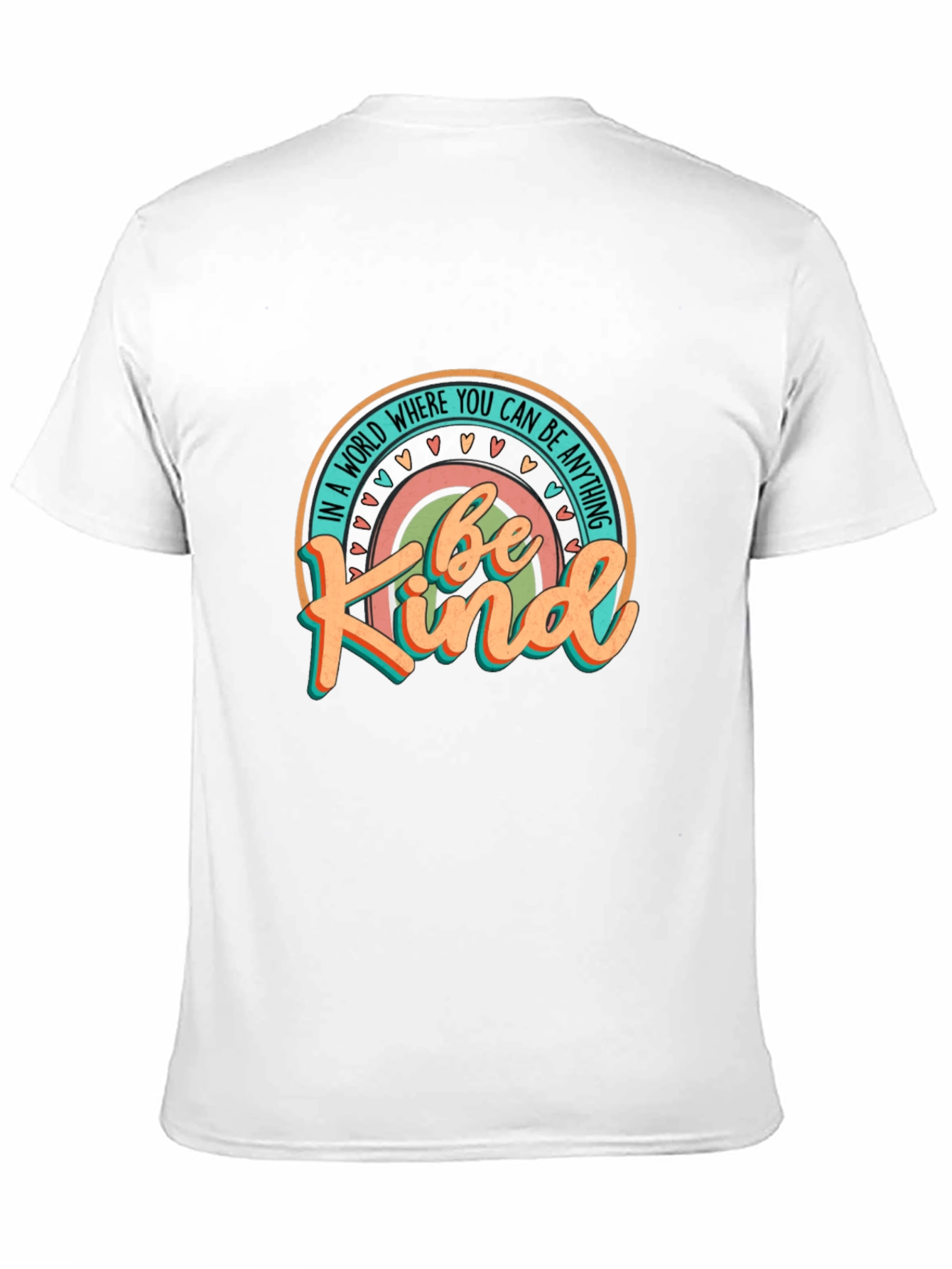Be Kind Rainbow Graphic Tee - 11
