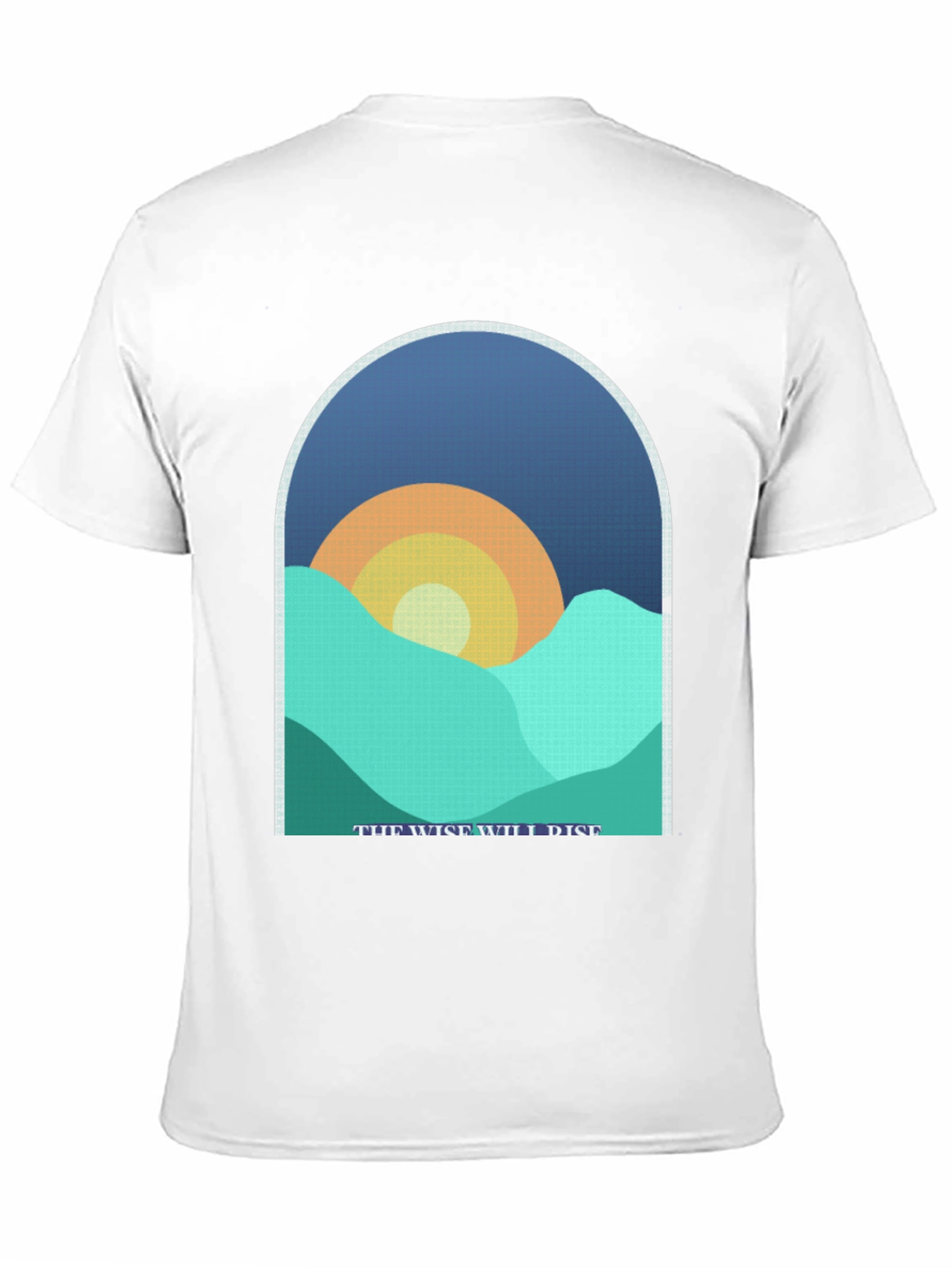 Black The Wise Will Rise Graphic T-Shirt view 11