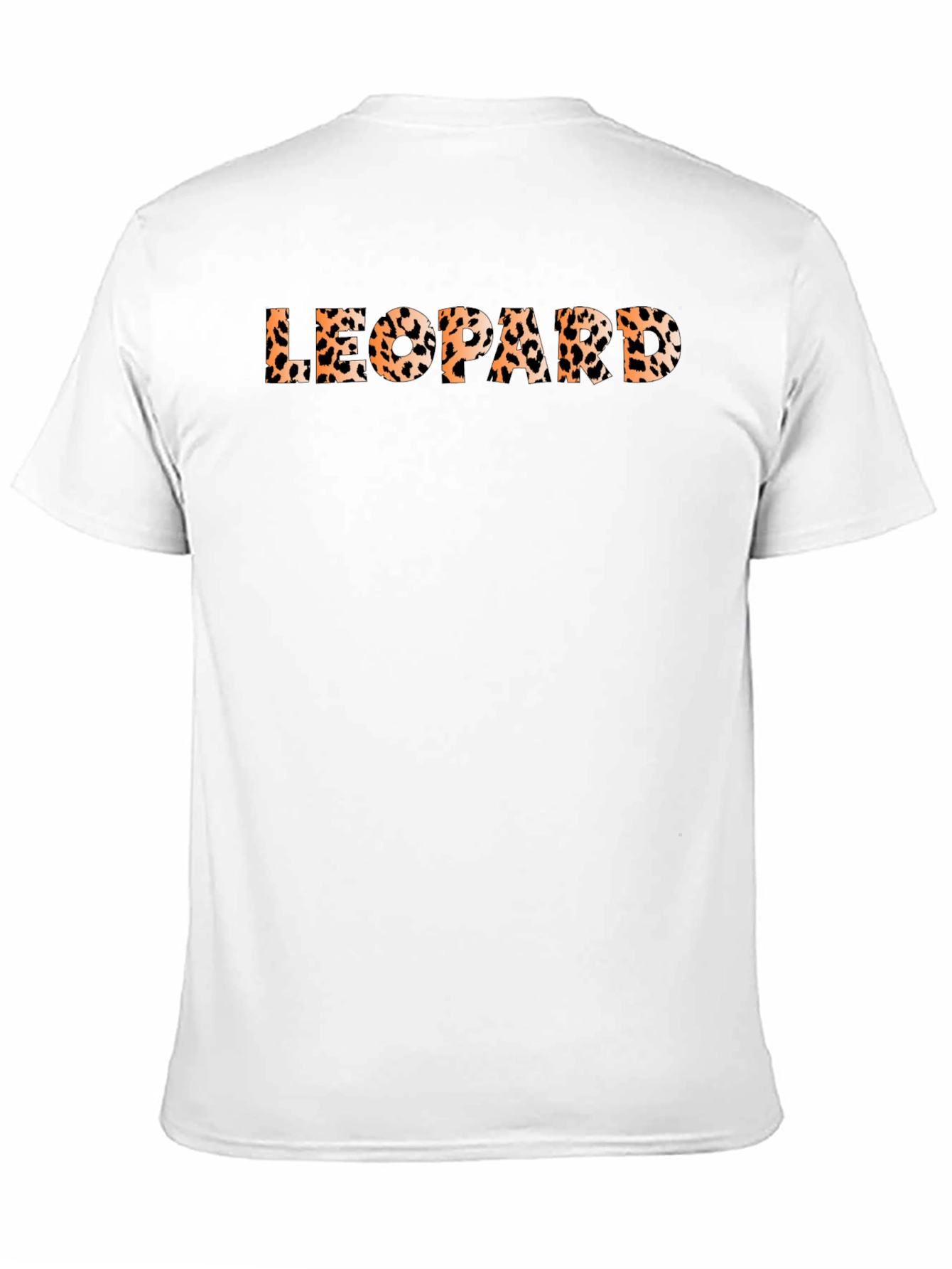 Black Leopard Print T-Shirt view 11