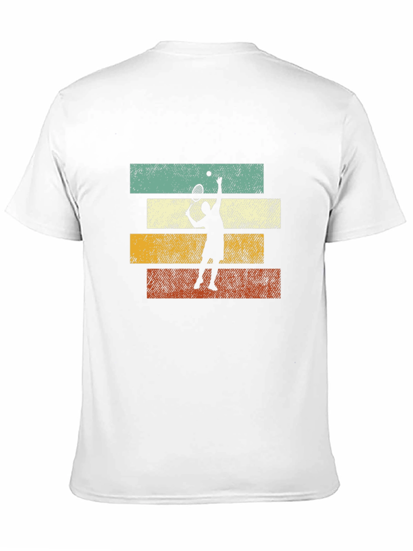 Black Vintage Tennis Player Graphic Tee view 11