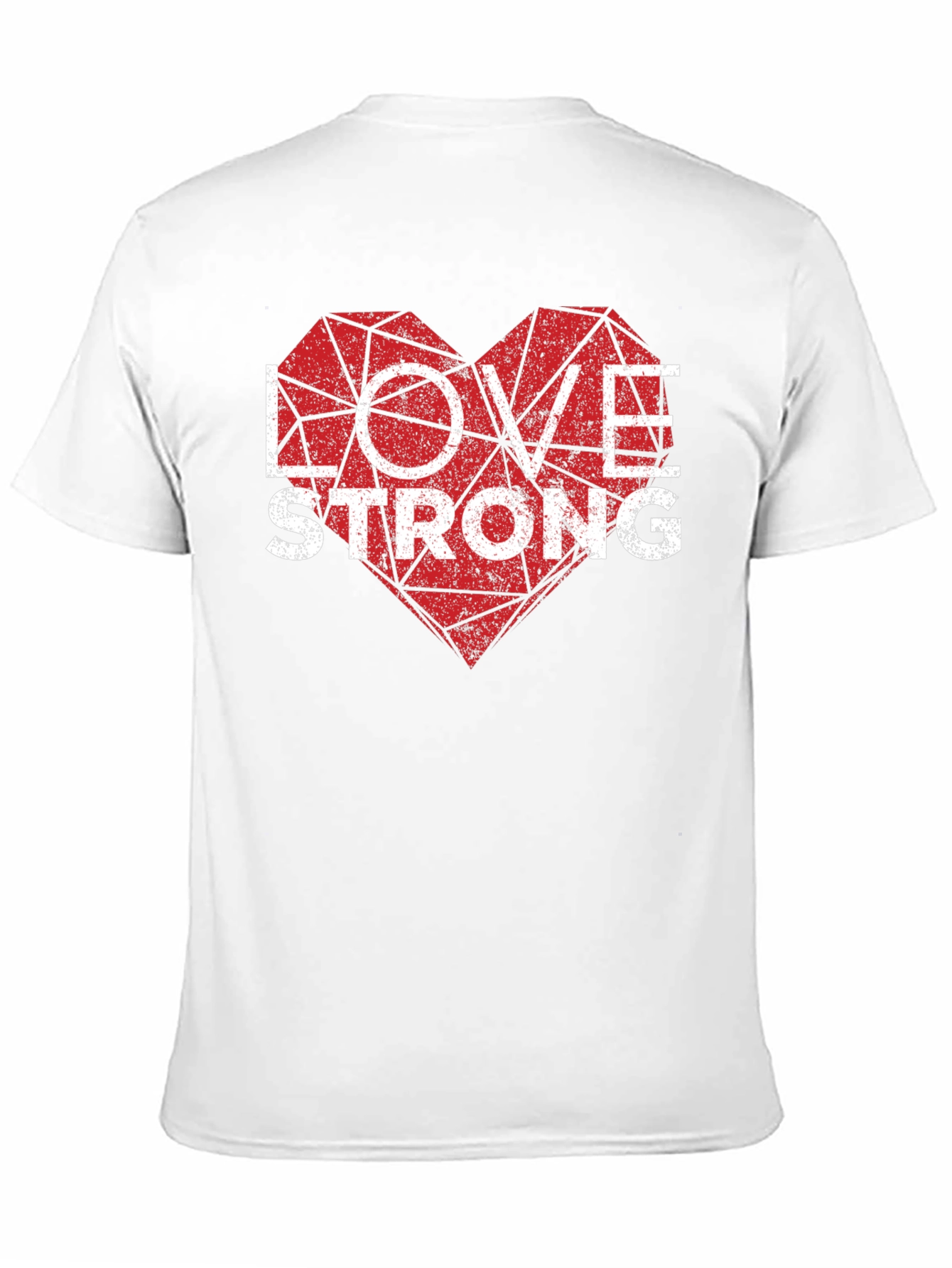 Love Strong Graphic Tee - Men's Black T-Shirt - 11