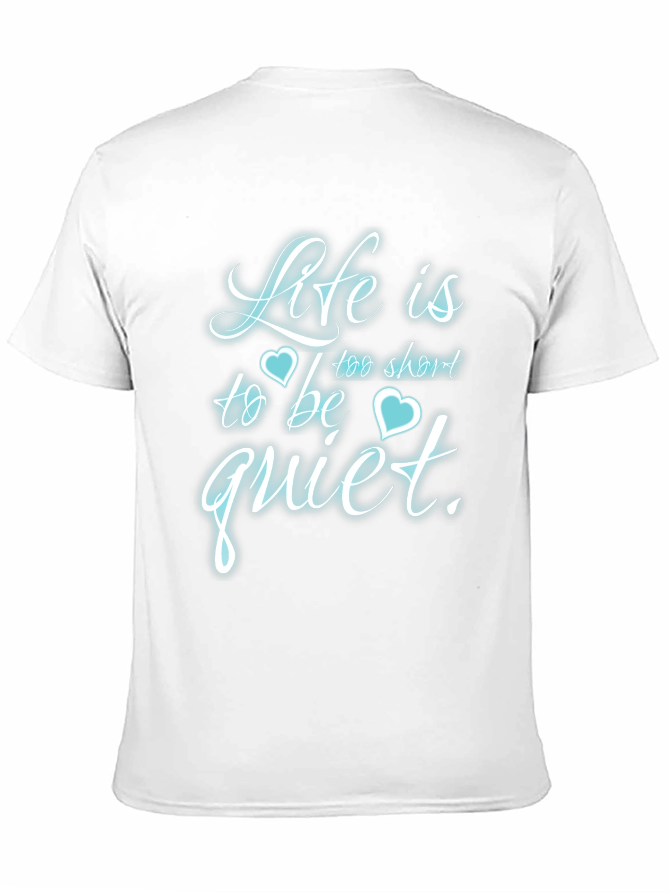 Black Life is Too Short to Be Quiet T-Shirt view 11