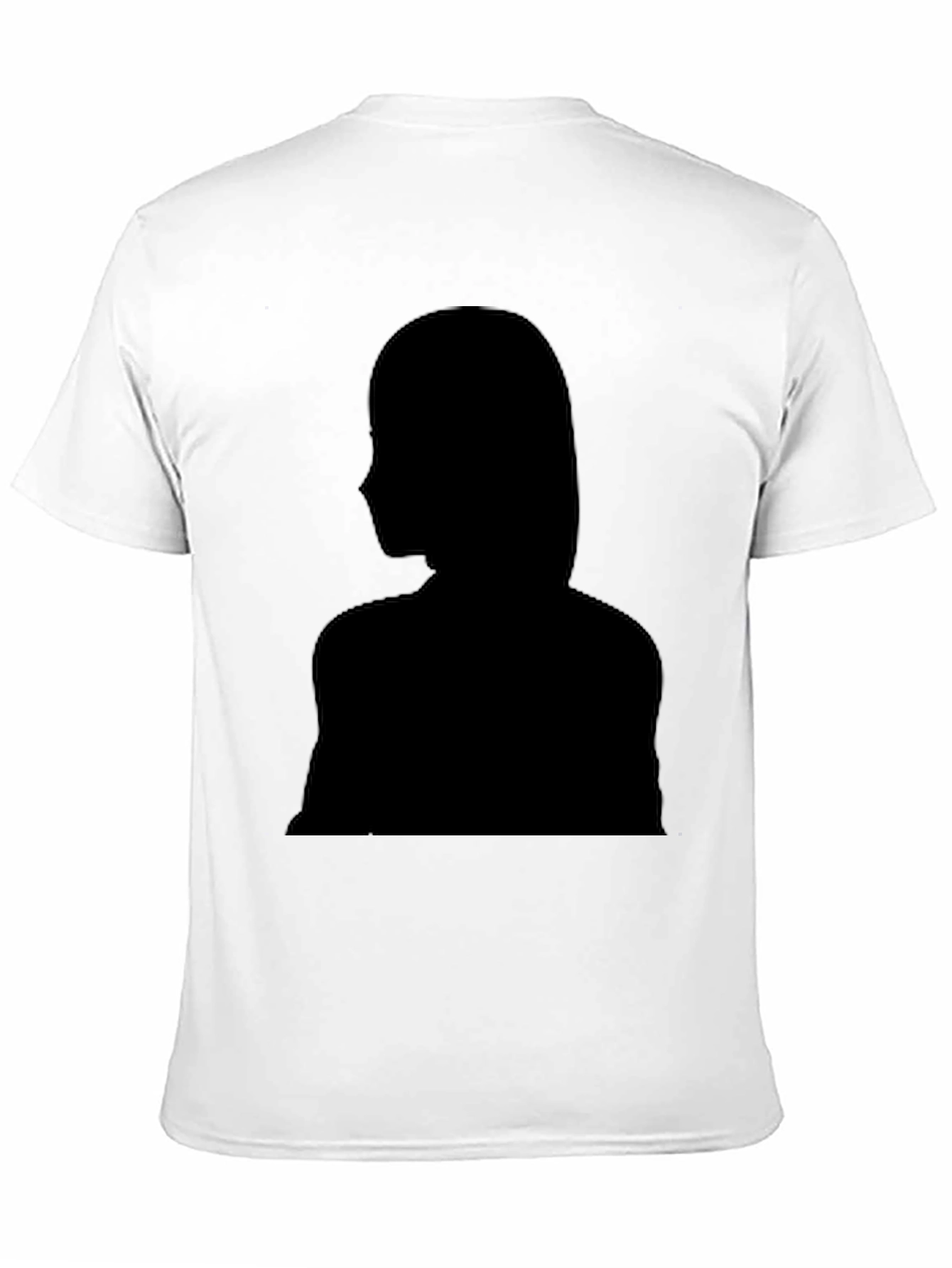 Black Silhouette Graphic T-Shirt - Stylish Black Tee view 11