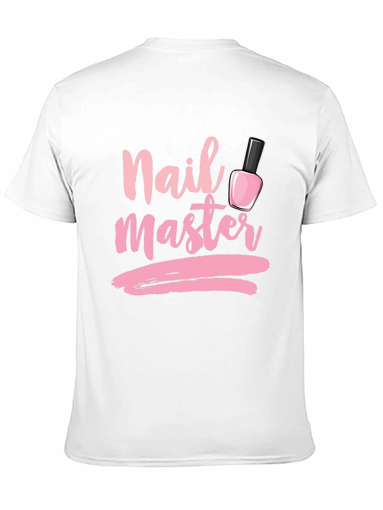 Black Nail Master T-Shirt - Stylish Manicure Design view 11