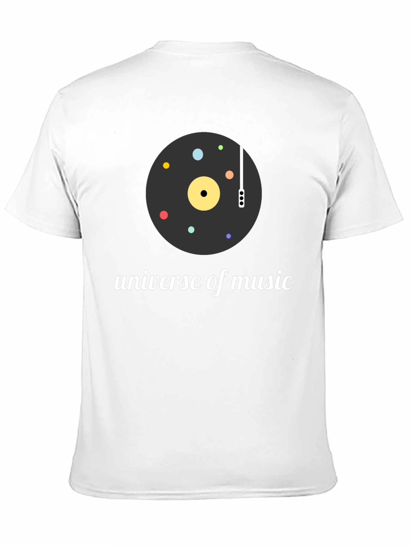 Universe of Music Black Graphic Tee - 11