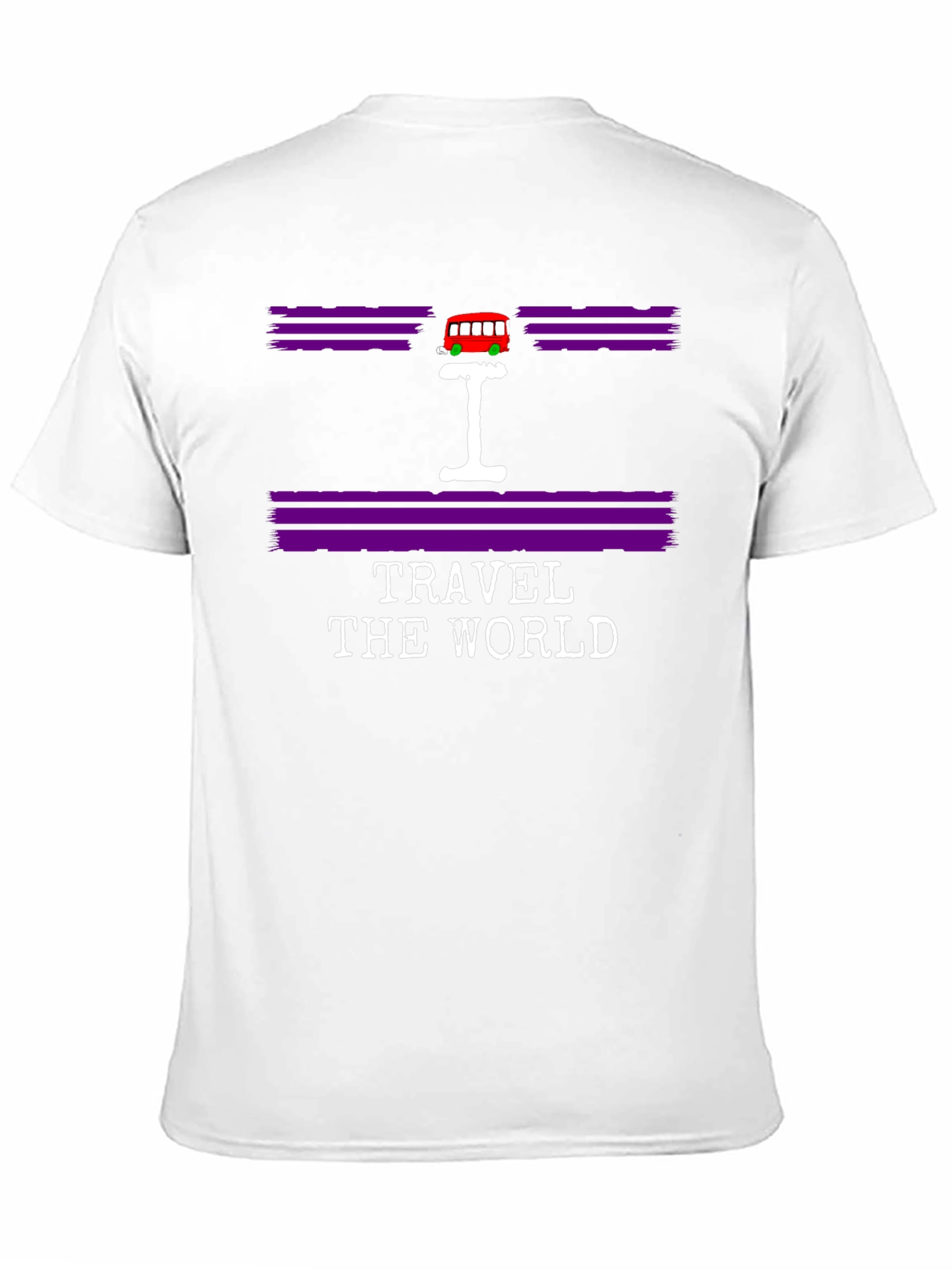 Black Travel the World Graphic T-Shirt - Black view 11