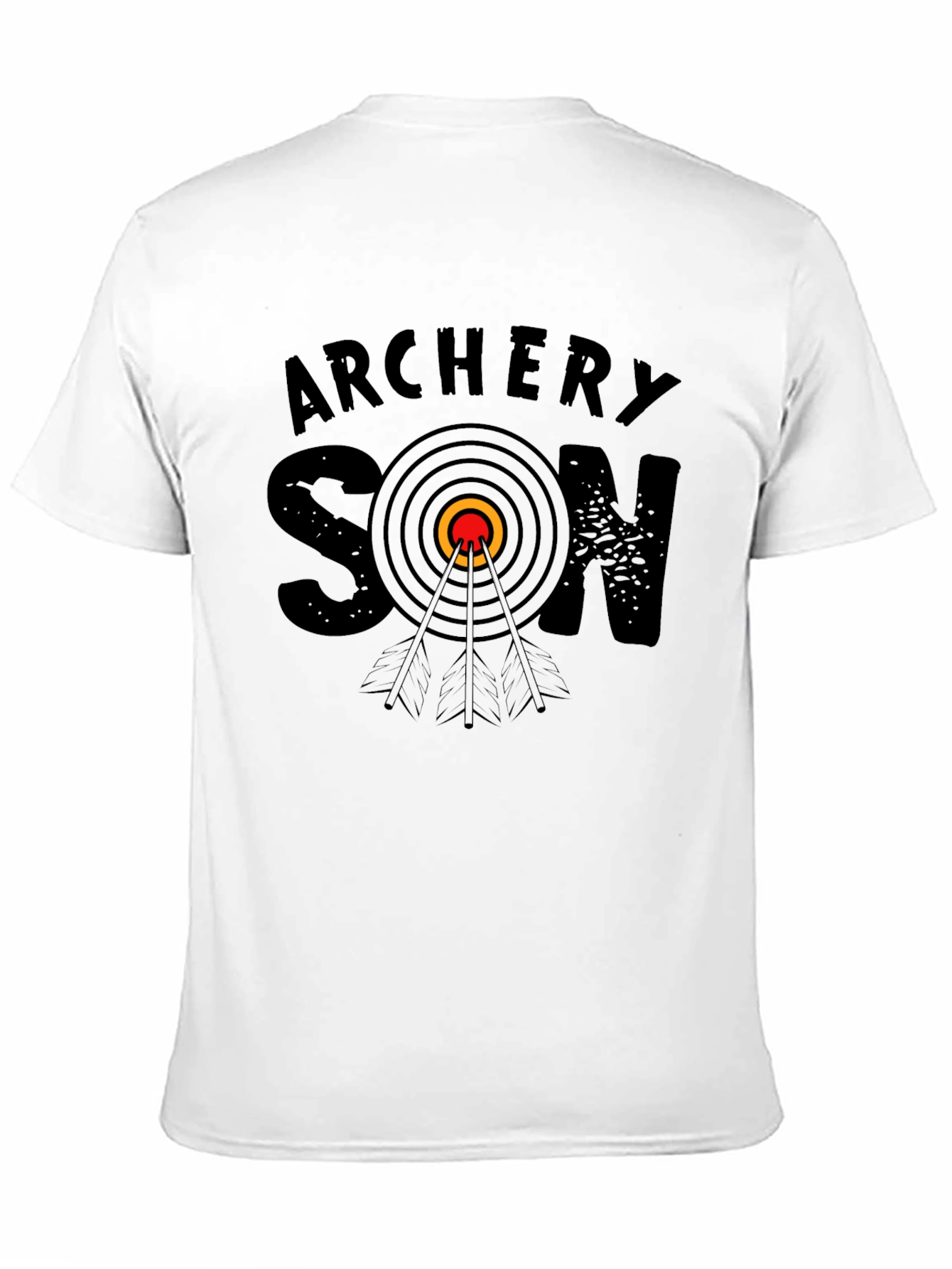 Black Archery Son T-Shirt - Target Dad Tee view 11