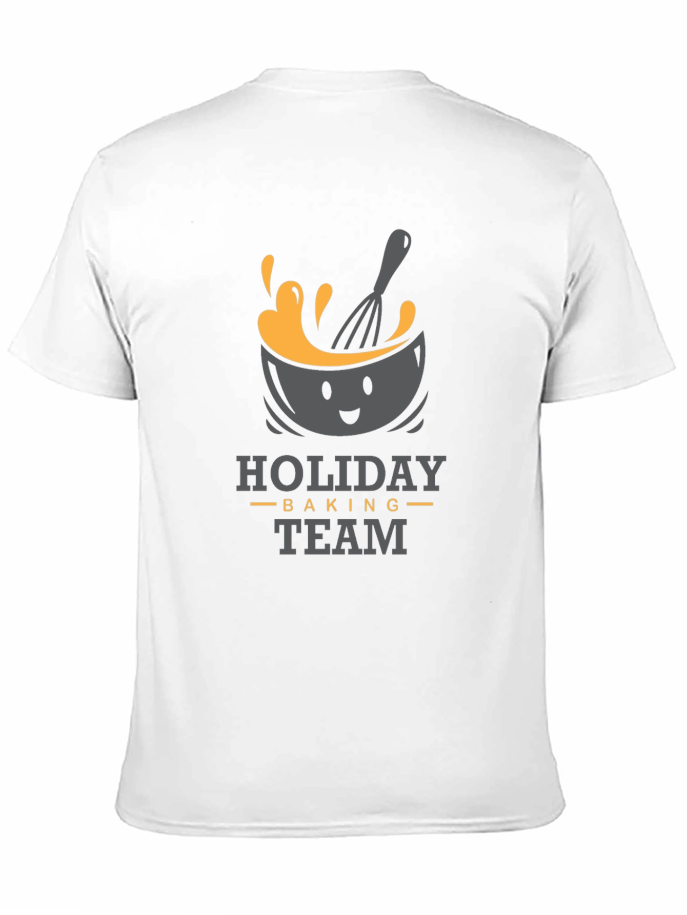 Black Holiday Baking Team T-Shirt view 11