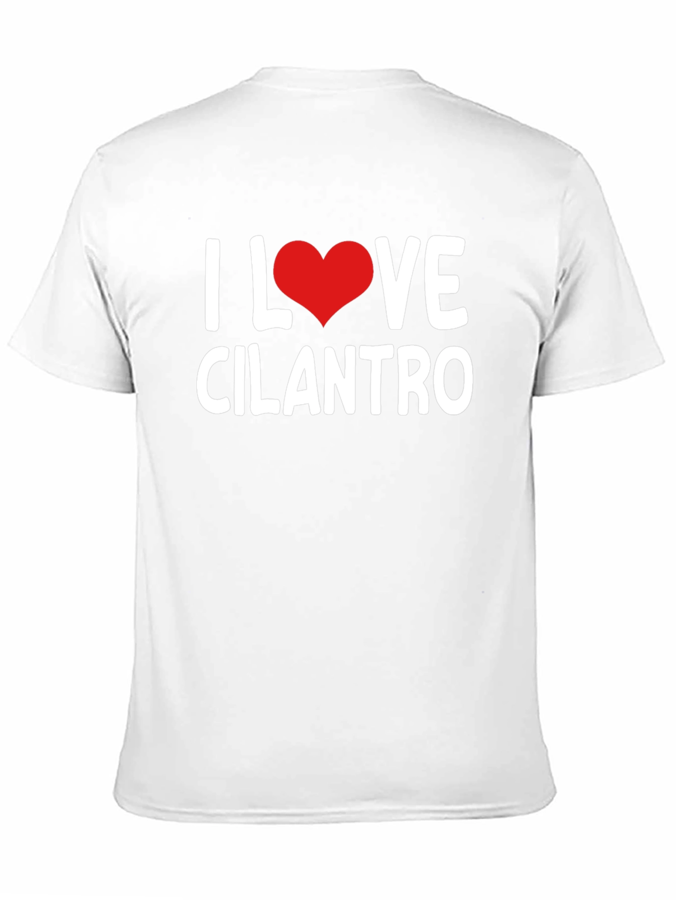 Black I Love Cilantro Graphic T-Shirt view 11