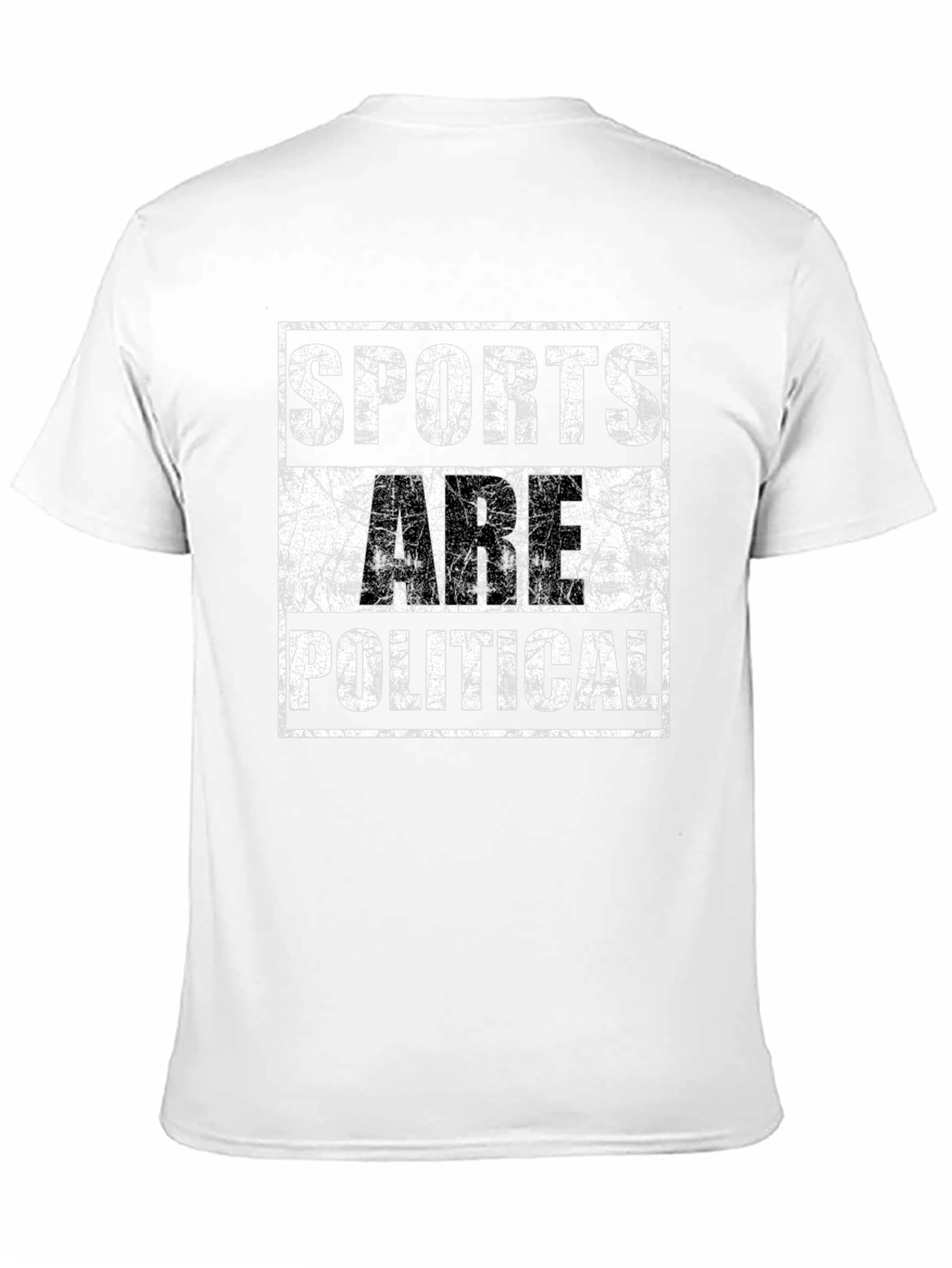 Black Sports Are Political Graphic T-Shirt view 11