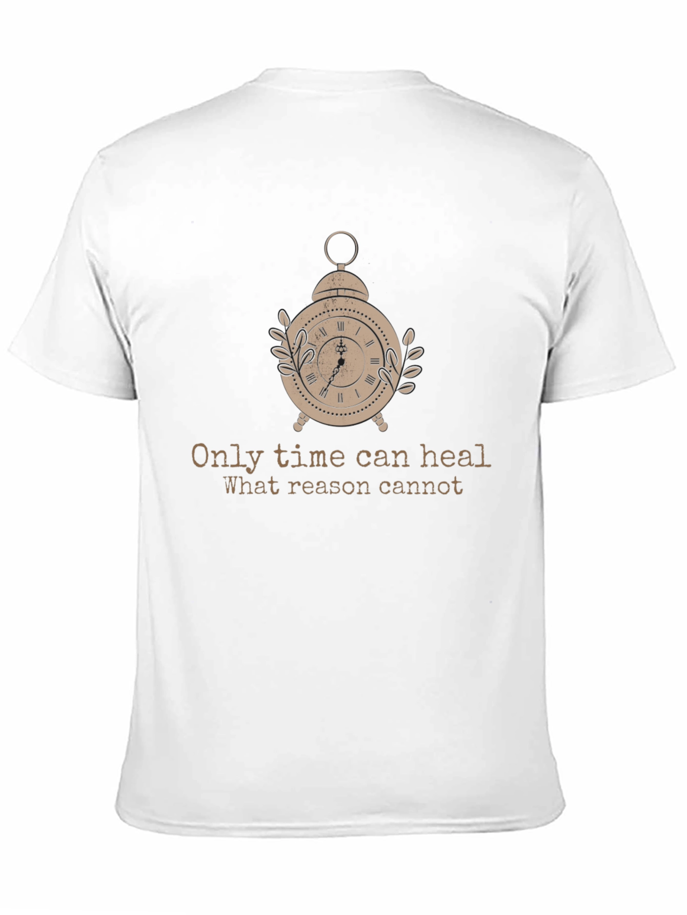 Time Heals Tee - Stylish Graphic Print T-Shirt - 11