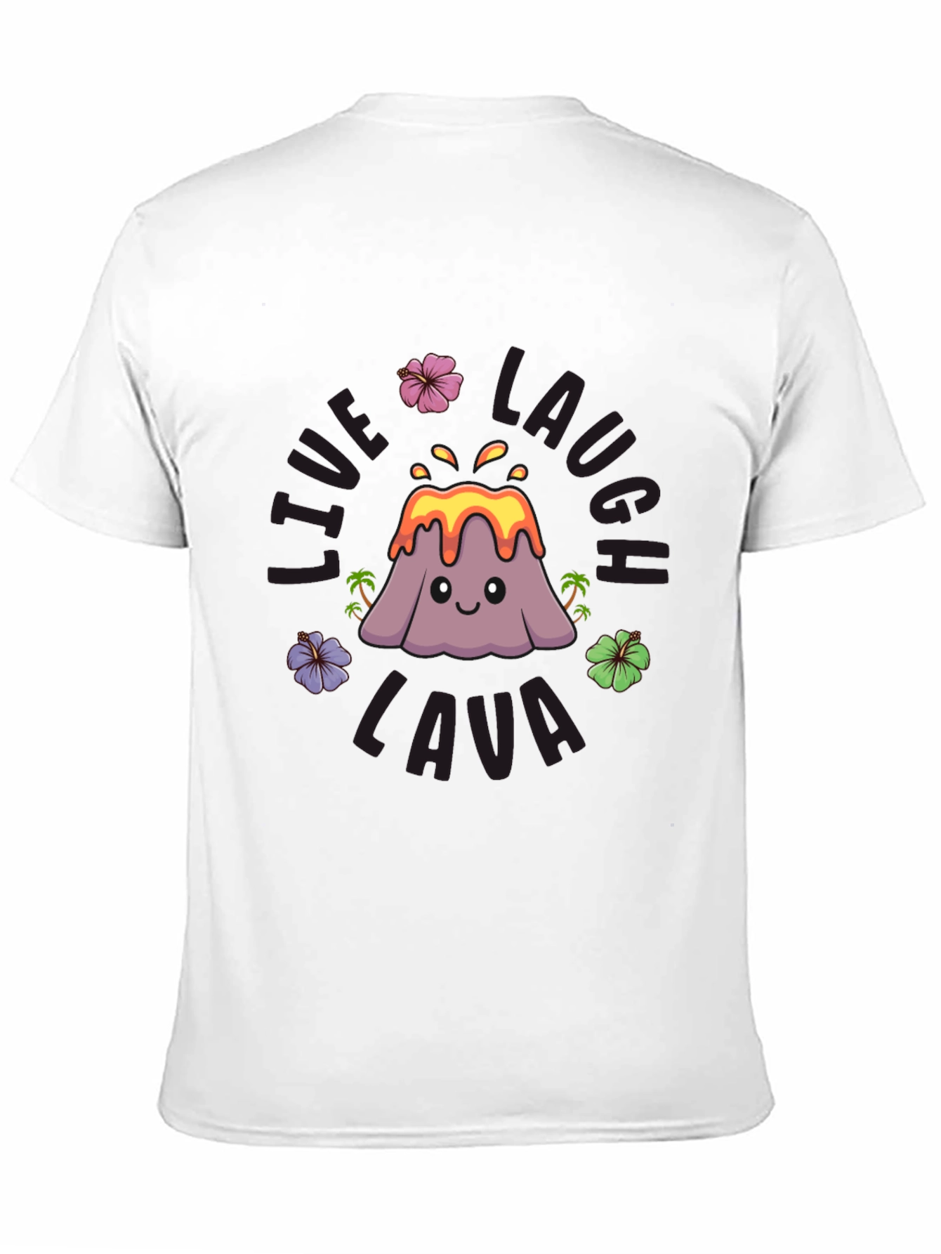 Black Live Laugh Lava Graphic T-Shirt view 11