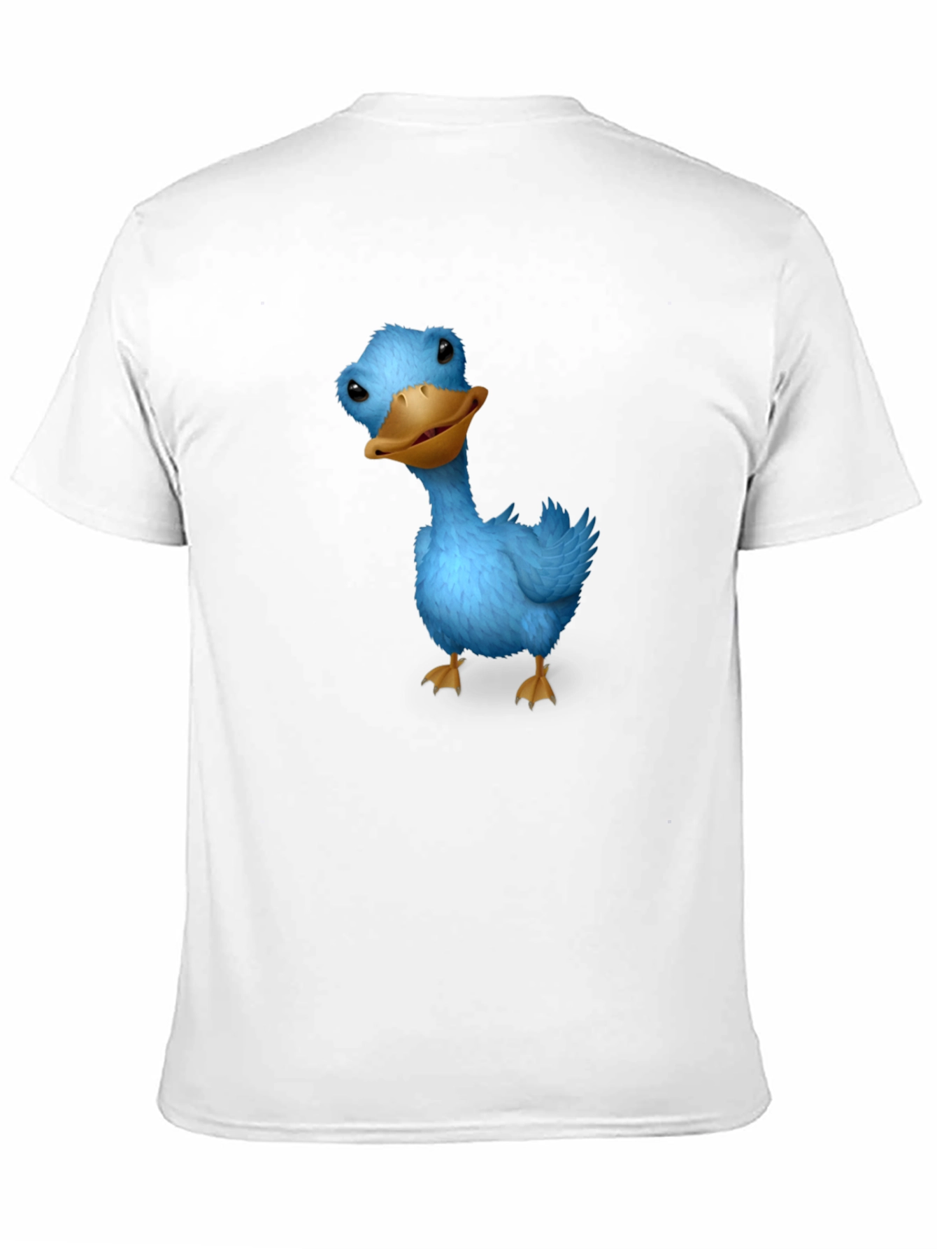 Black Blue Duck Graphic Tee - Soft Cotton Casual T-Shirt view 11