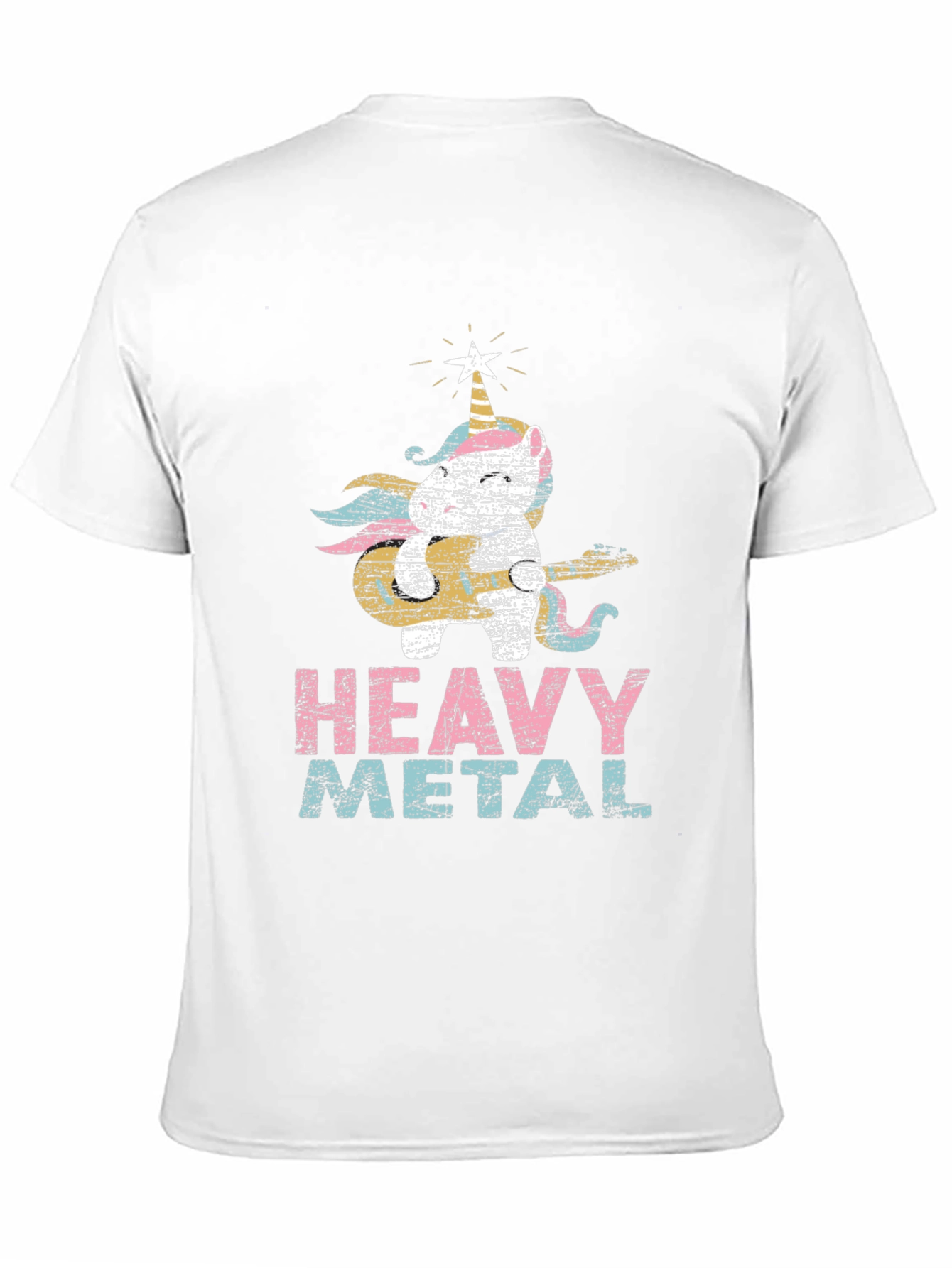 Black Unicorn Heavy Metal Graphic Tee view 11