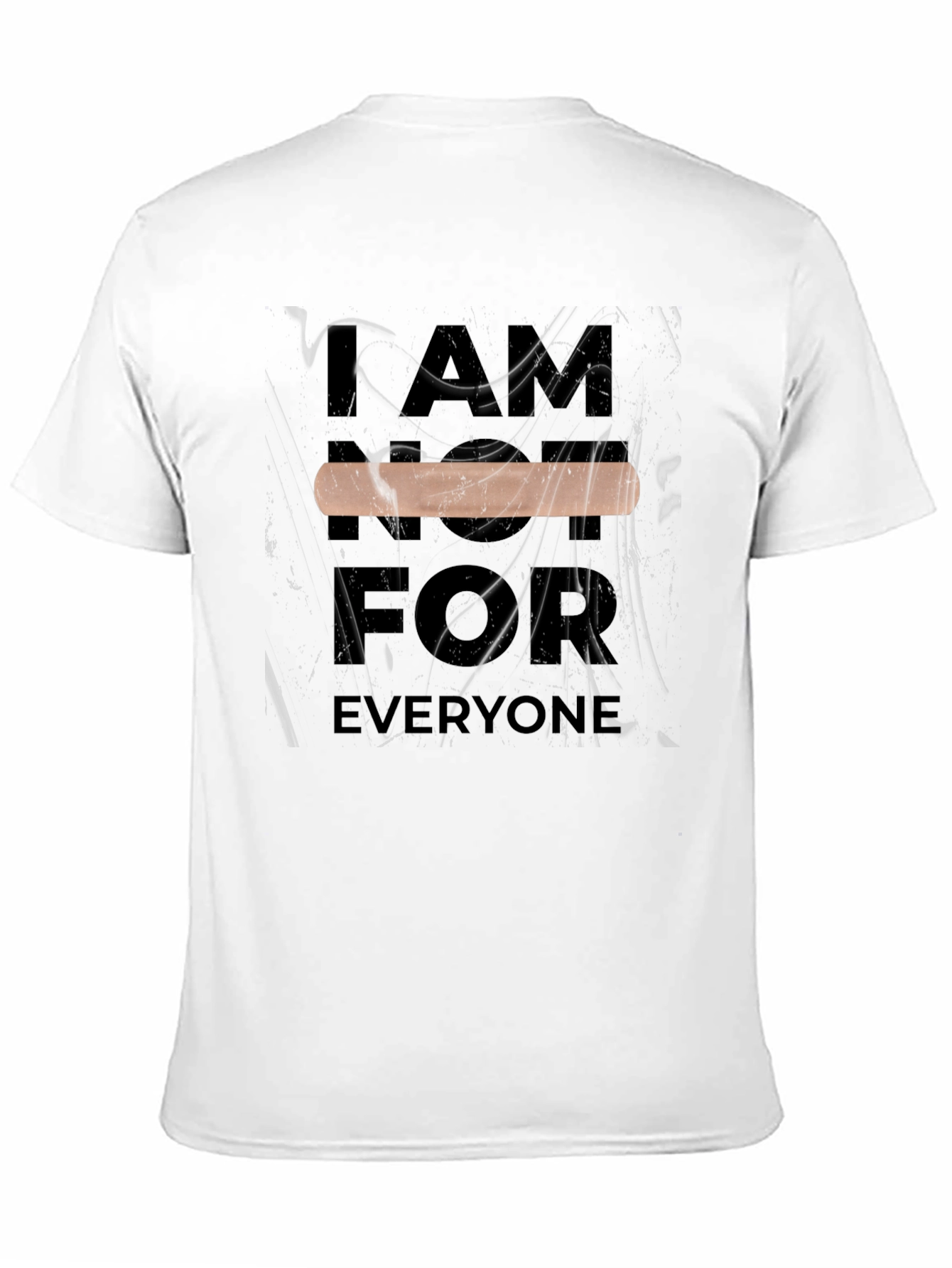 Black Inclusive T-Shirt - "I AM HERE FOR EVERYONE" view 11