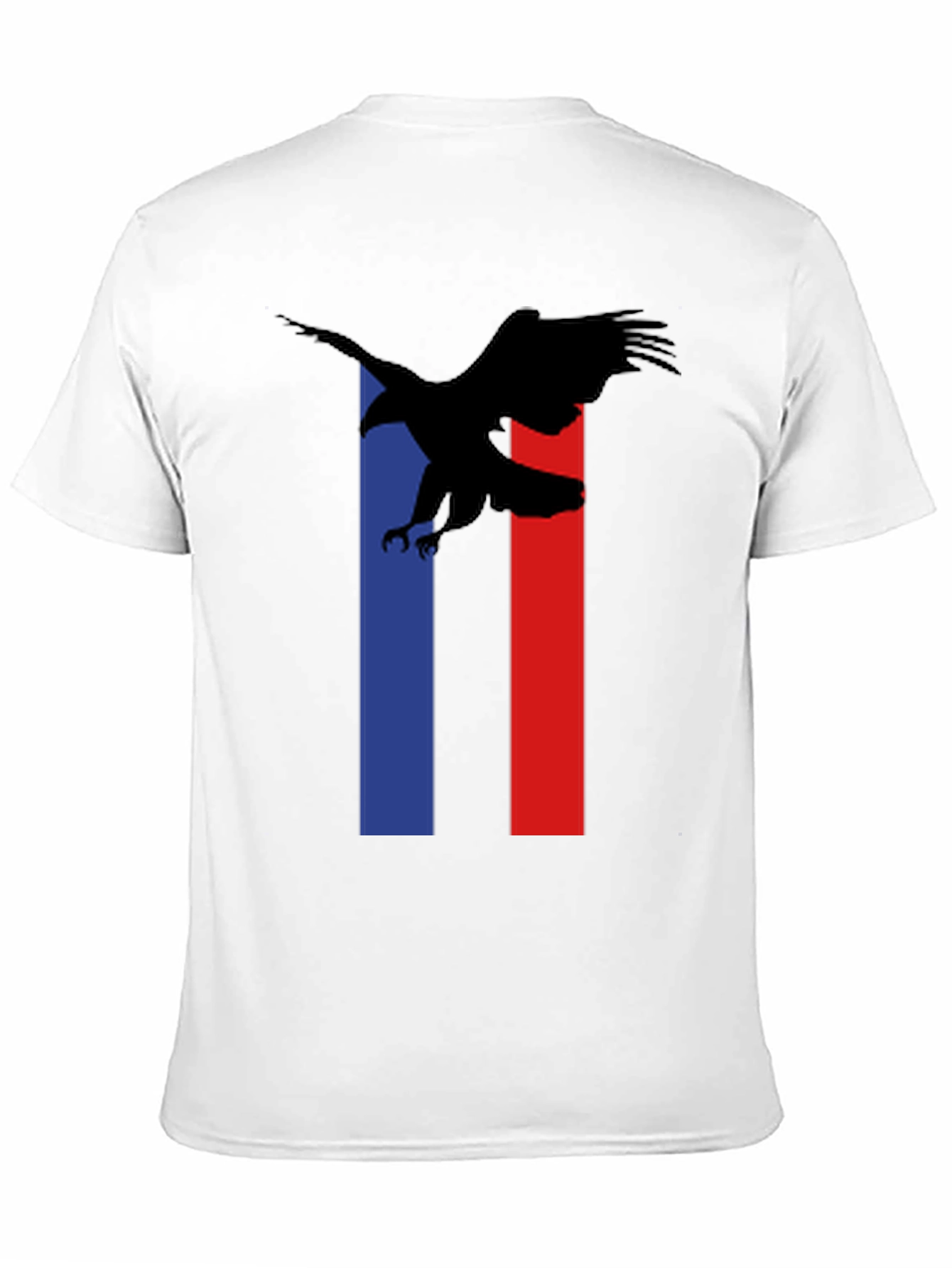 Black Eagle Graphic Tee - Black Crew Neck view 11