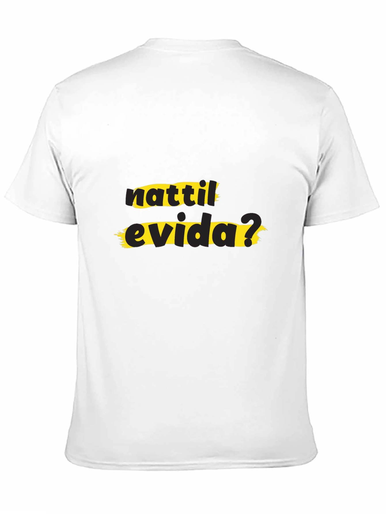 Black Nattile Evida? Black T-Shirt view 11