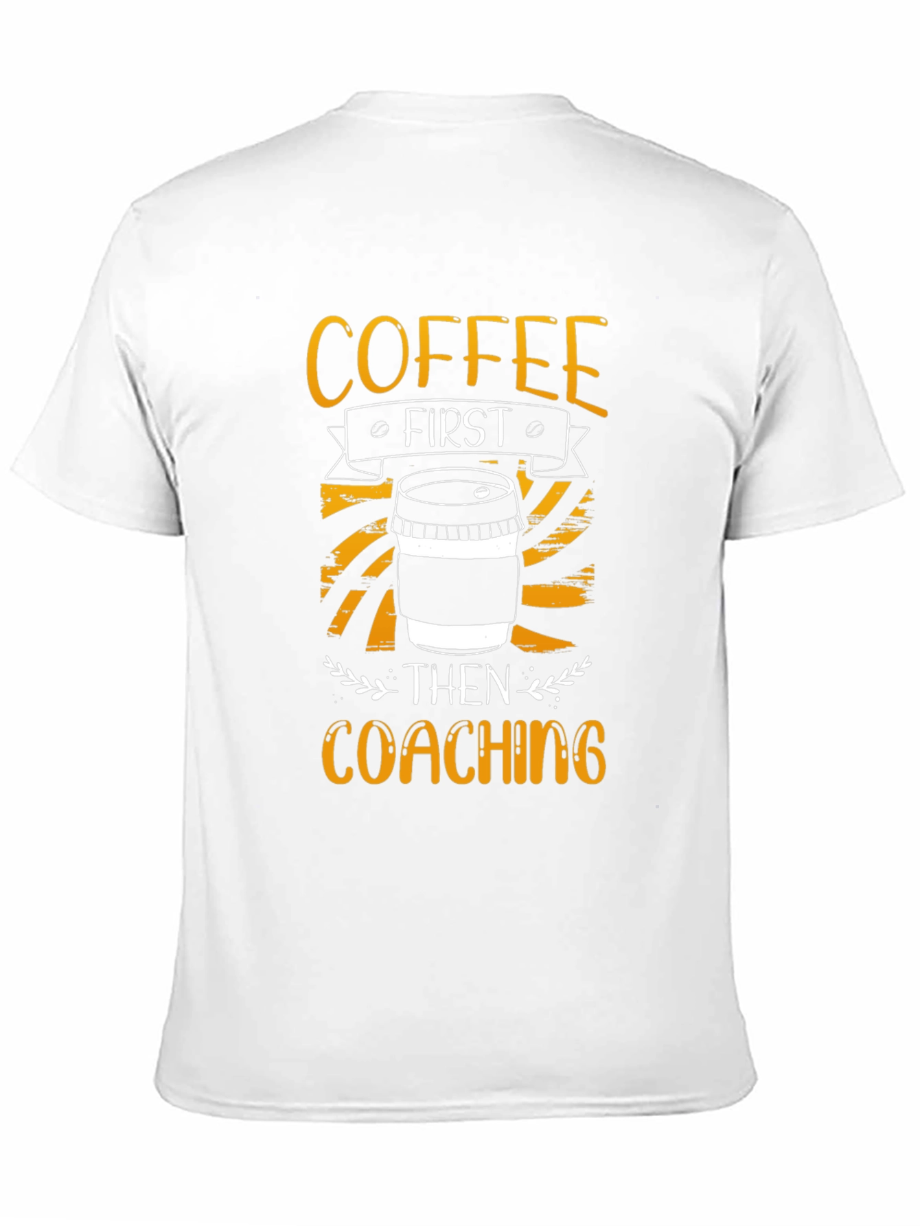 Black Coffee First Coaching T-Shirt - Soft Cotton Graphic Tee view 11