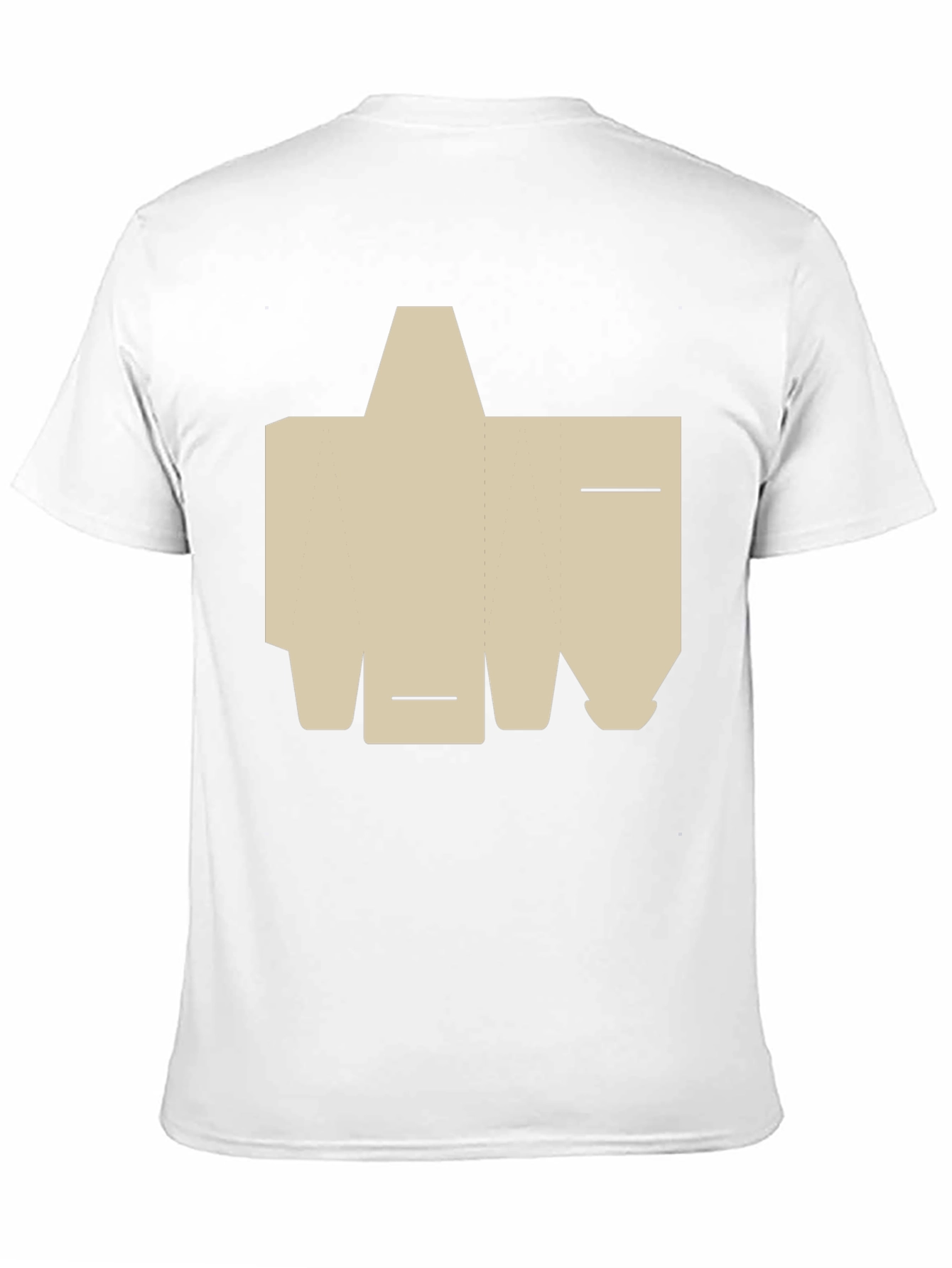 Black Abstract Graphic Tee - Unique Black Shirt view 11