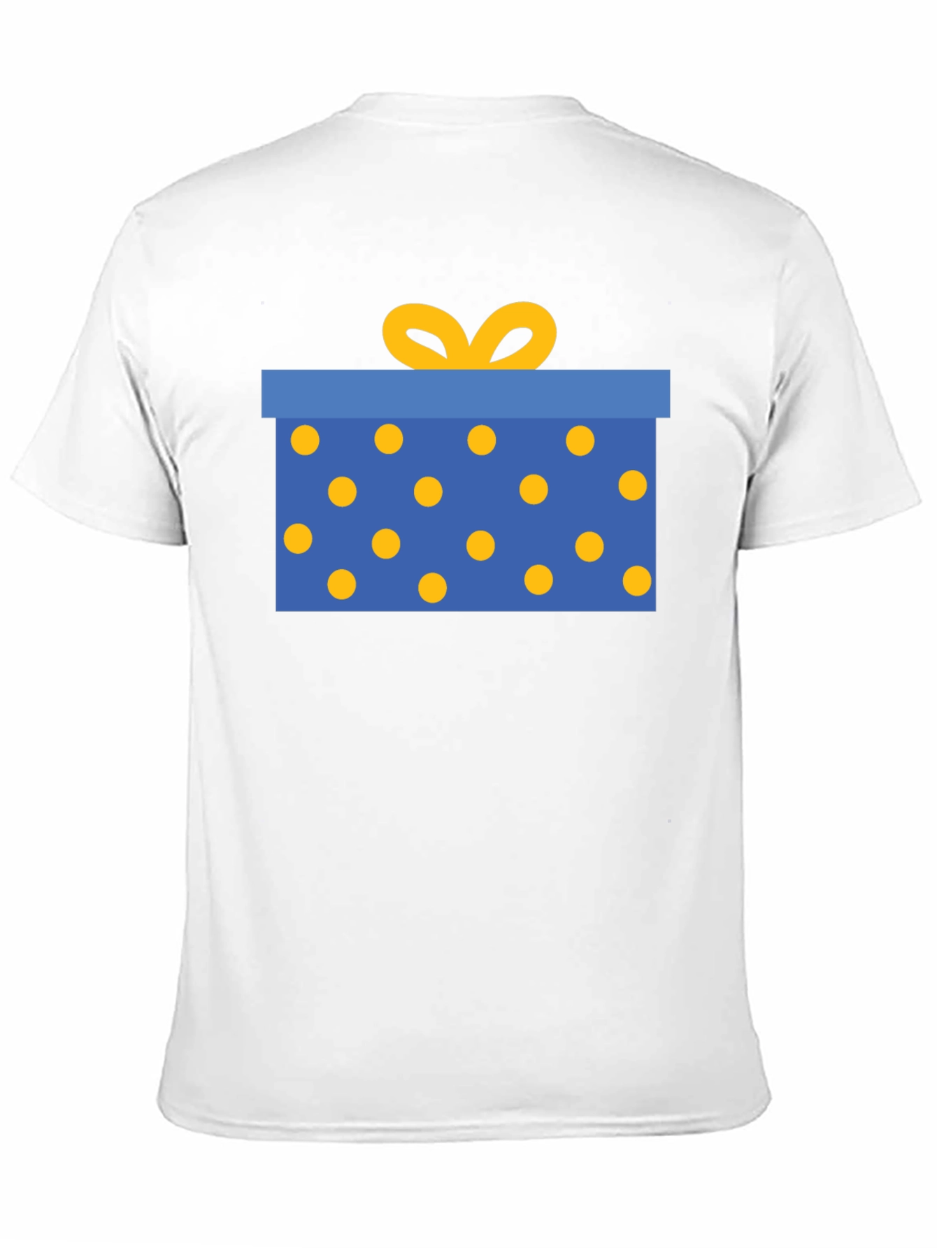 Black Gift Box Graphic Tee - Stylish Black T-Shirt view 11