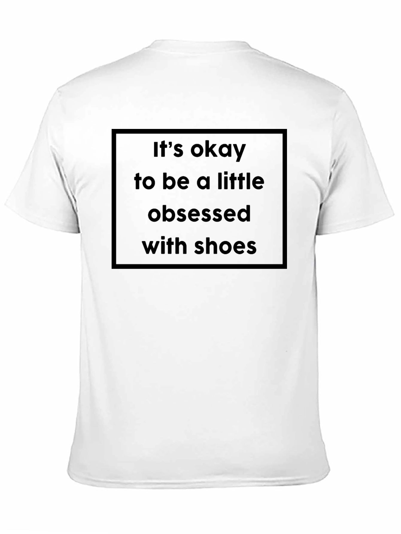Black Obsessed with Shoes T-Shirt view 11